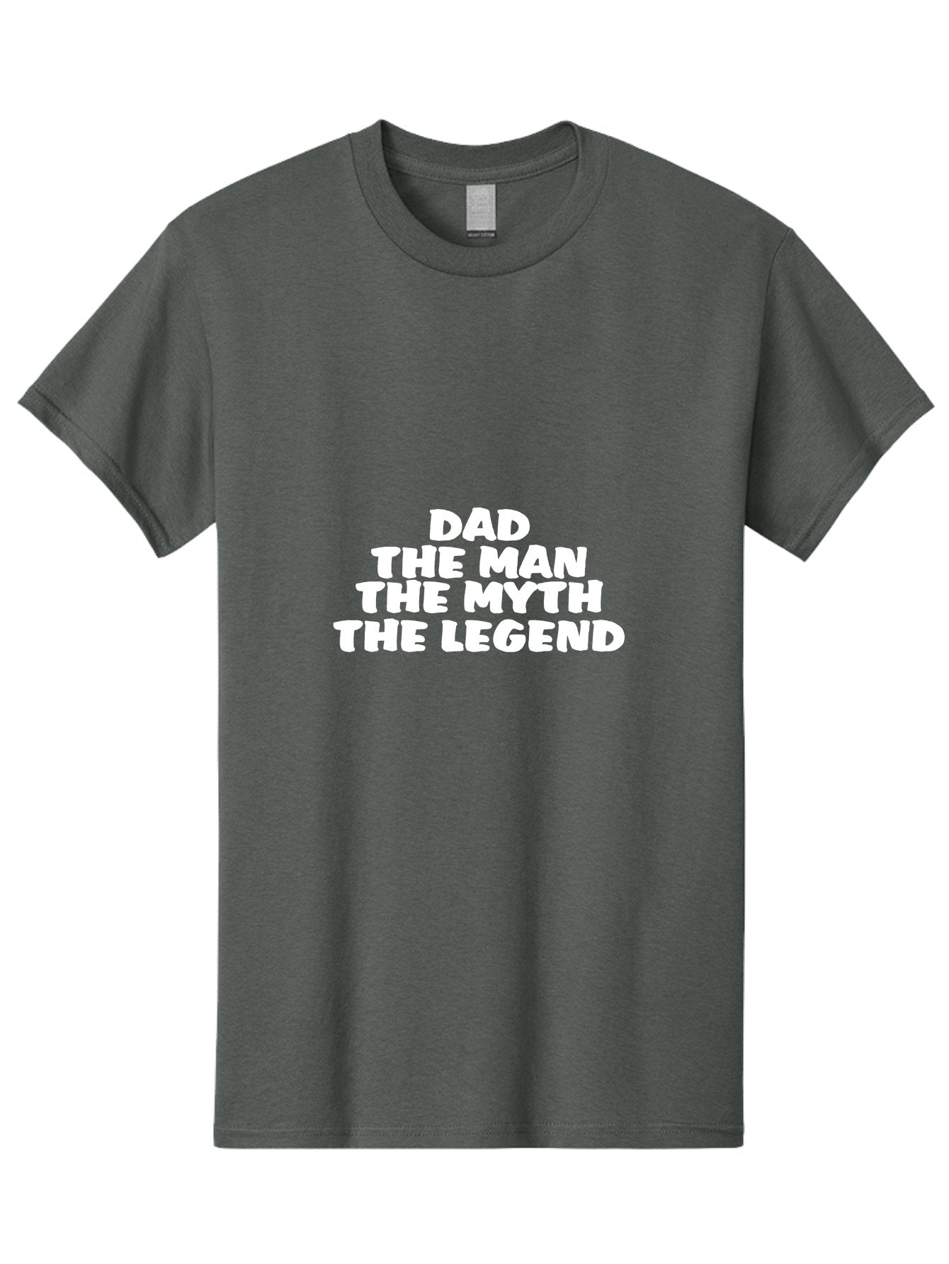 Dad The Man The Myth Men'S Graphic Tee, 100% Cotton, Comfortable Casual Summer Wear, Machine Washable, Dad The Man The Myth The Legend, Father'S Day Gift, Legendary Dad, Mythical Father, Funny Dad Quote, Dad Appreciation, Gift For Dad Aae225 9
