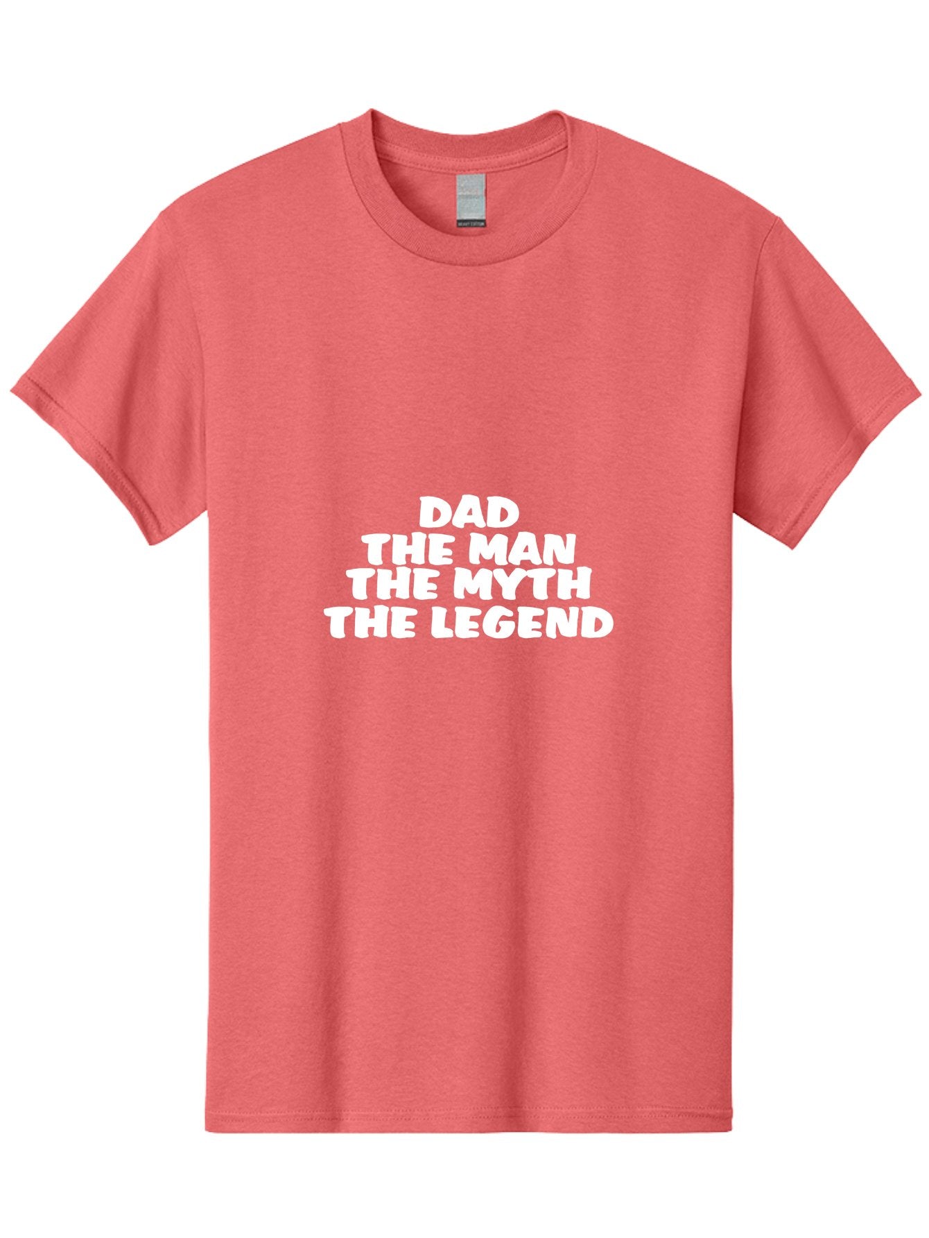 Dad The Man The Myth Men'S Graphic Tee, 100% Cotton, Comfortable Casual Summer Wear, Machine Washable, Dad The Man The Myth The Legend, Father'S Day Gift, Legendary Dad, Mythical Father, Funny Dad Quote, Dad Appreciation, Gift For Dad Aae225 5