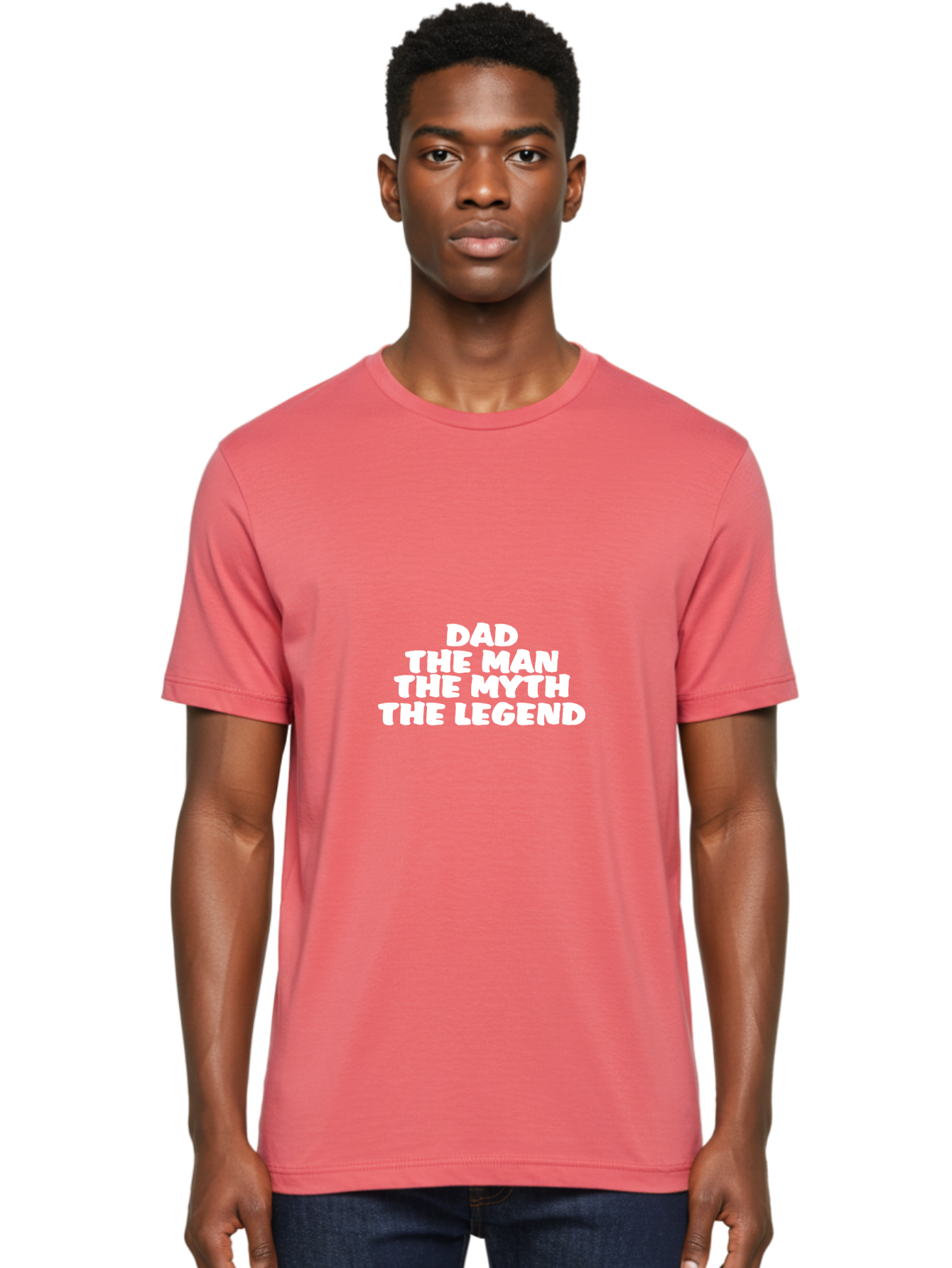 Dad The Man The Myth Men'S Graphic Tee, 100% Cotton, Comfortable Casual Summer Wear, Machine Washable, Dad The Man The Myth The Legend, Father'S Day Gift, Legendary Dad, Mythical Father, Funny Dad Quote, Dad Appreciation, Gift For Dad Aae225 16