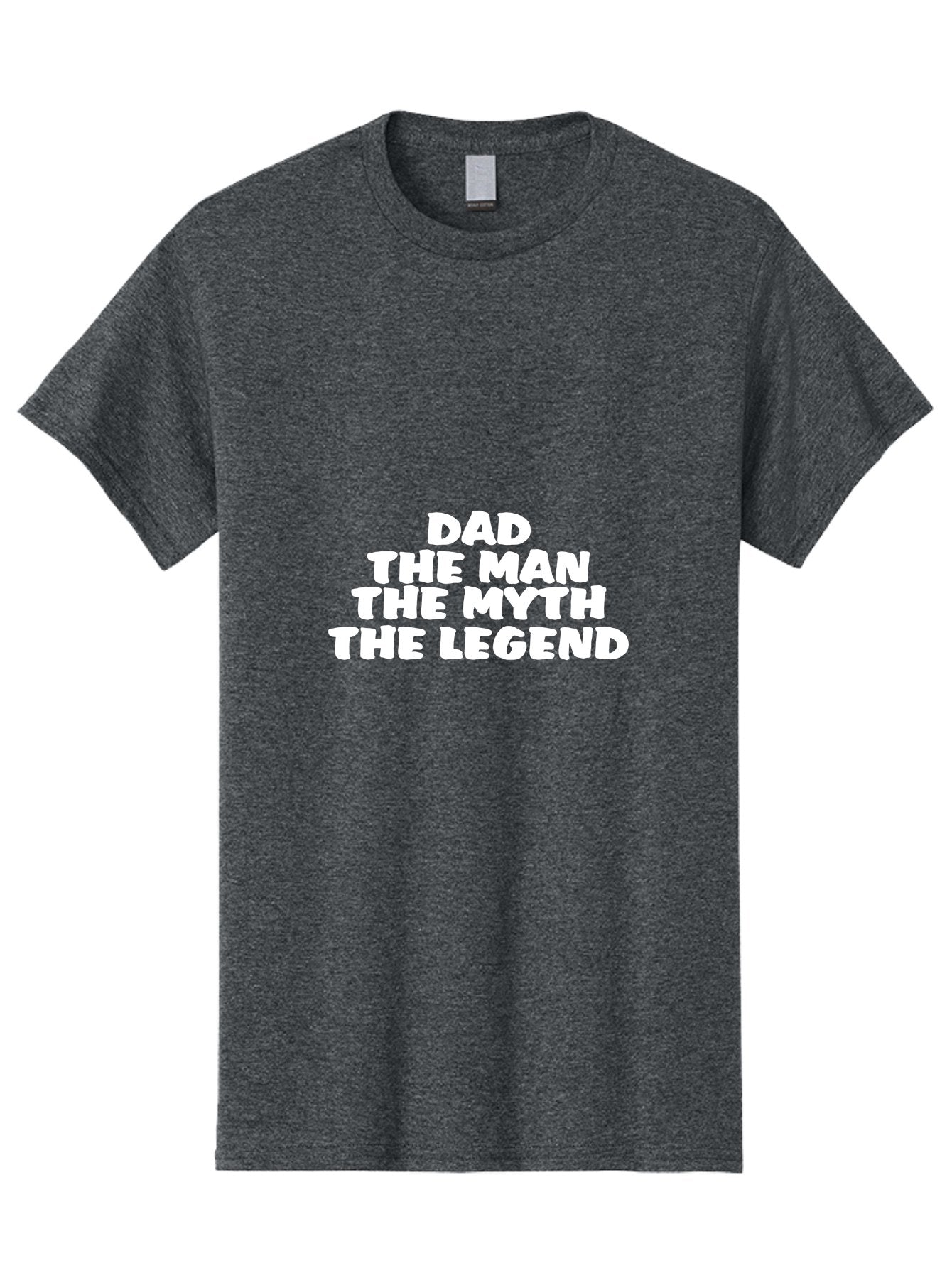 Dad The Man The Myth Men'S Graphic Tee, 100% Cotton, Comfortable Casual Summer Wear, Machine Washable, Dad The Man The Myth The Legend, Father'S Day Gift, Legendary Dad, Mythical Father, Funny Dad Quote, Dad Appreciation, Gift For Dad Aae225 13
