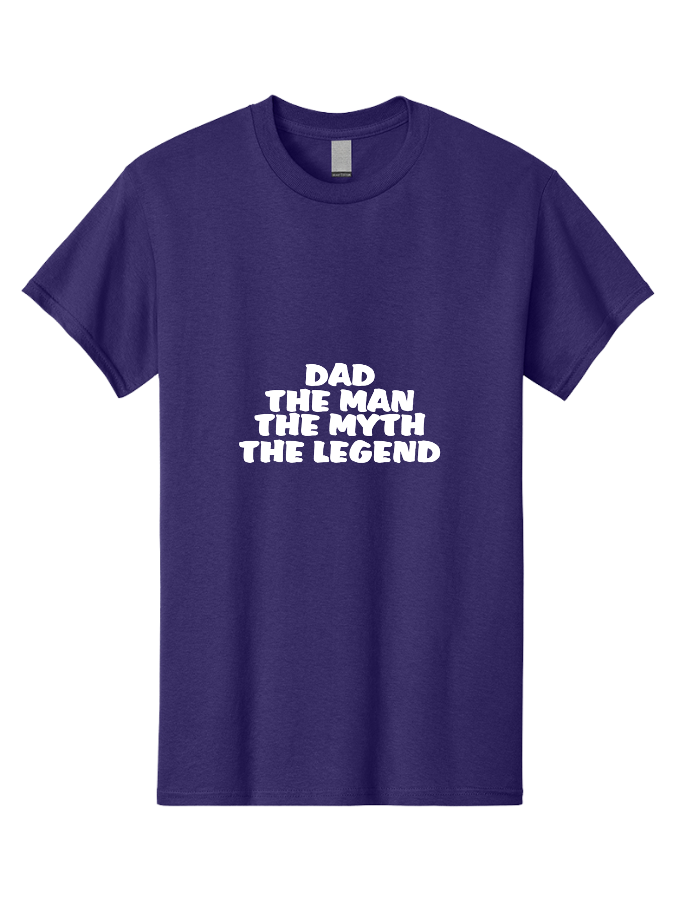 Dad The Man The Myth Men'S Graphic Tee, 100% Cotton, Comfortable Casual Summer Wear, Machine Washable, Dad The Man The Myth The Legend, Father'S Day Gift, Legendary Dad, Mythical Father, Funny Dad Quote, Dad Appreciation, Gift For Dad Aae225 11