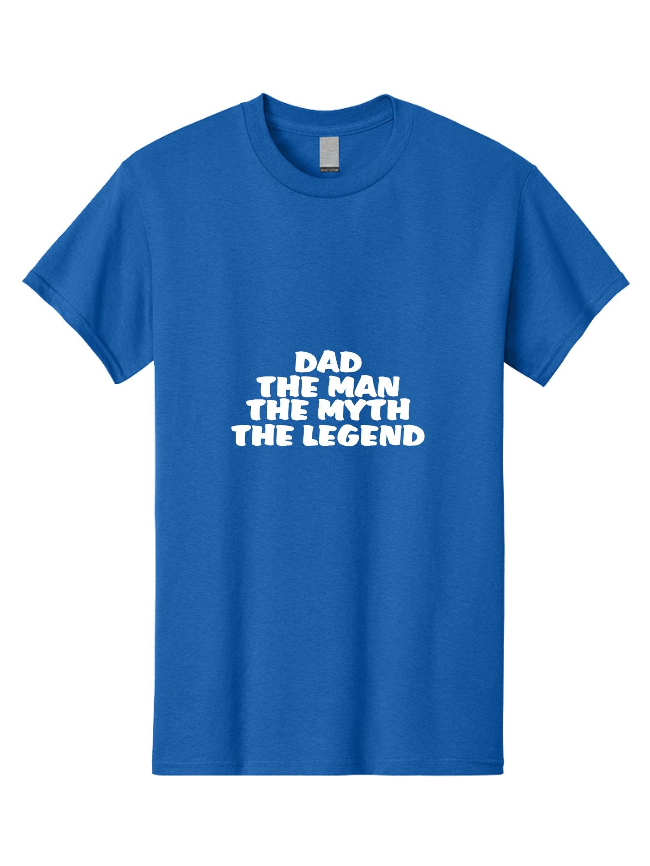 Dad The Man The Myth Men'S Graphic Tee, 100% Cotton, Comfortable Casual Summer Wear, Machine Washable, Dad The Man The Myth The Legend, Father'S Day Gift, Legendary Dad, Mythical Father, Funny Dad Quote, Dad Appreciation, Gift For Dad Aae225 6