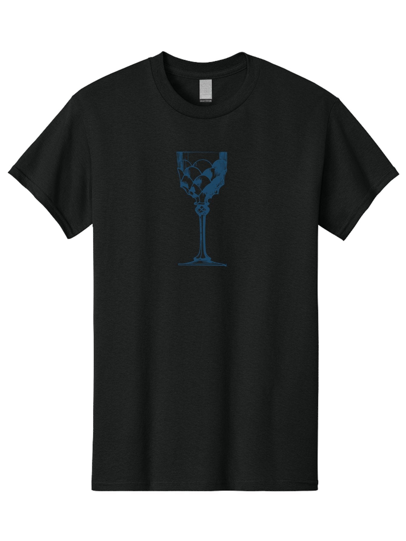 Diamond Cut Glassware Men'S Graphic Tee, 100% Cotton, Comfortable Casual Summer Wear, Machine Washable, Wine Glass, Elegant Design, Luxury Glassware, Fine Dining, Sophisticated Decor, Artistic Illustration, Glass Art, Drinkware, Aae234 15