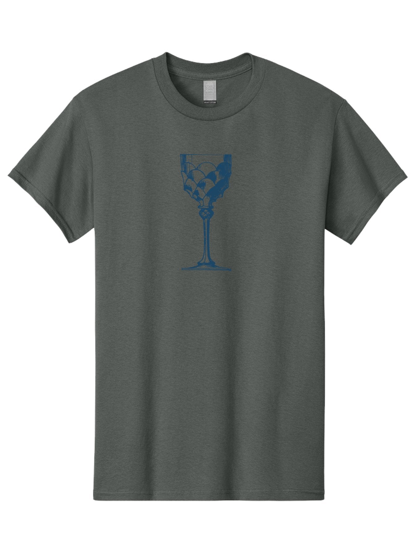 Diamond Cut Glassware Men'S Graphic Tee, 100% Cotton, Comfortable Casual Summer Wear, Machine Washable, Wine Glass, Elegant Design, Luxury Glassware, Fine Dining, Sophisticated Decor, Artistic Illustration, Glass Art, Drinkware, Aae234 9