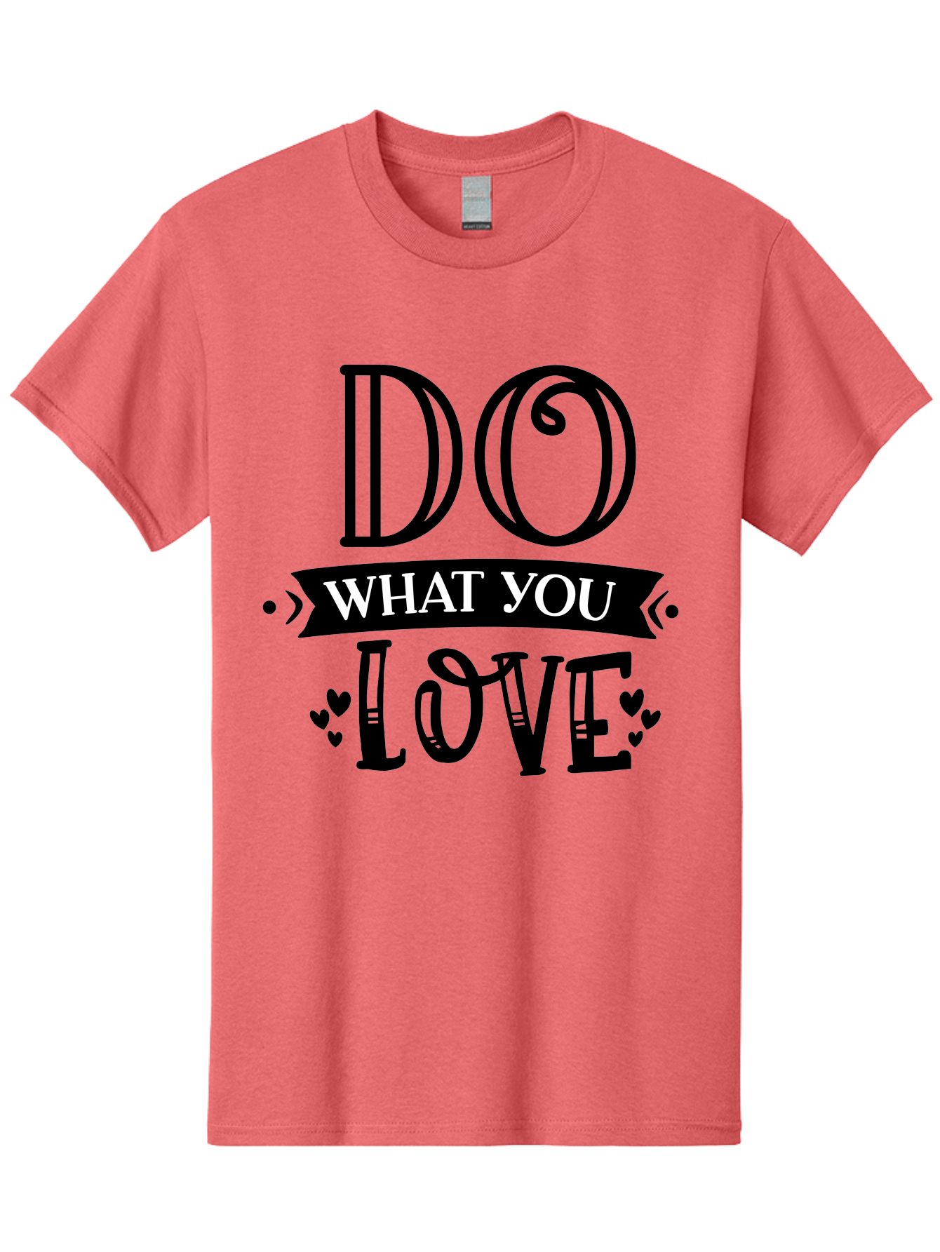 Do What You Love Men'S Graphic Tee, 100% Cotton, Comfortable Casual Summer Wear, Machine Washable, Inspirational Quote, Do What You Love, Motivational Phrase, Love Your Work, Positive Vibes, Happiness, Heartwarming Message, Encouragement Aae236 15