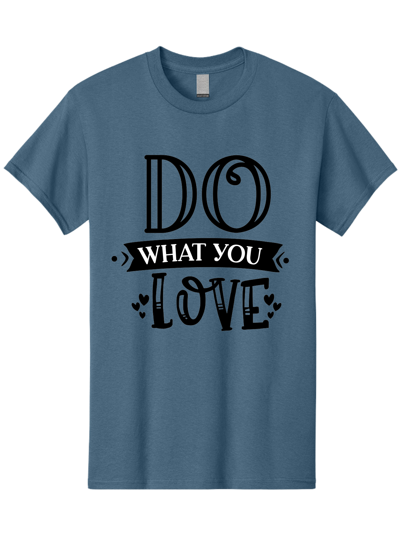 Do What You Love Men'S Graphic Tee, 100% Cotton, Comfortable Casual Summer Wear, Machine Washable, Inspirational Quote, Do What You Love, Motivational Phrase, Love Your Work, Positive Vibes, Happiness, Heartwarming Message, Encouragement Aae236 21