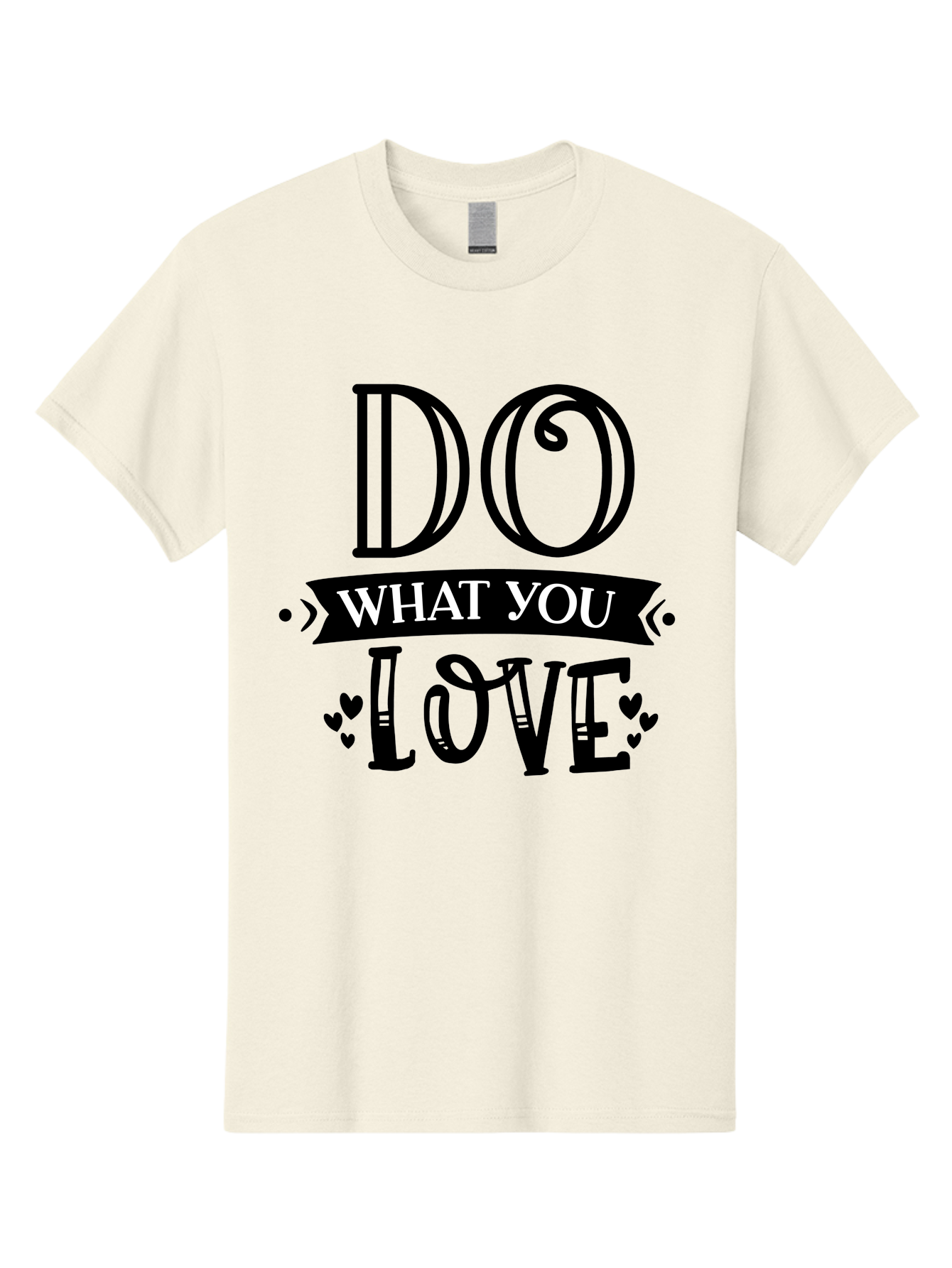 Do What You Love Men'S Graphic Tee, 100% Cotton, Comfortable Casual Summer Wear, Machine Washable, Inspirational Quote, Do What You Love, Motivational Phrase, Love Your Work, Positive Vibes, Happiness, Heartwarming Message, Encouragement Aae236 29