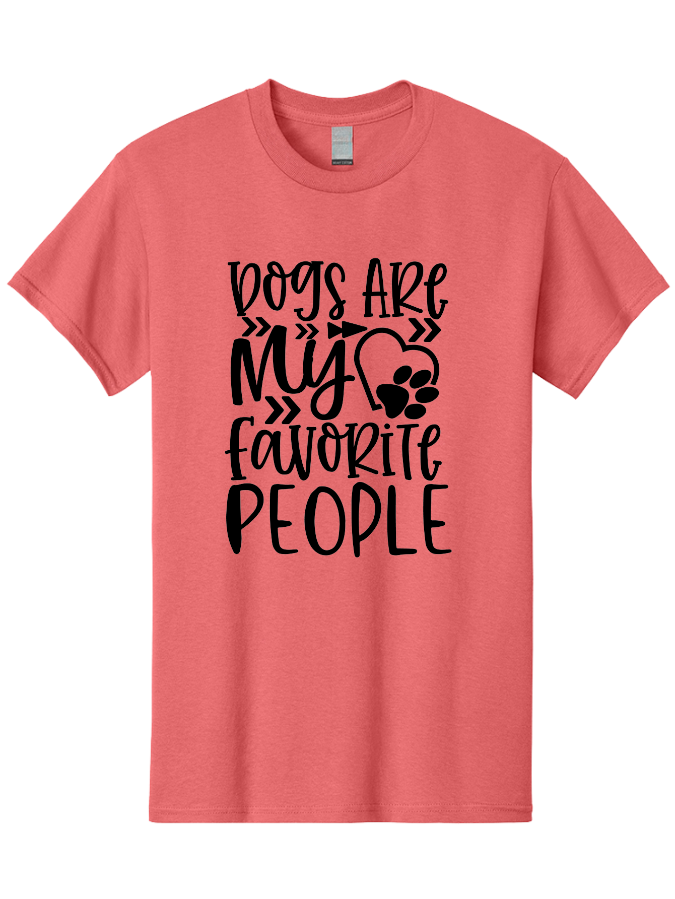 Dogs Are My Favorite People Men'S Graphic Tee, 100% Cotton, Comfortable Casual Summer Wear, Machine Washable, Funny Dog Quotes, Dog Lovers, Dog Owners, Paw Print, Dog Hearts, Dog Quotes Aae237 29