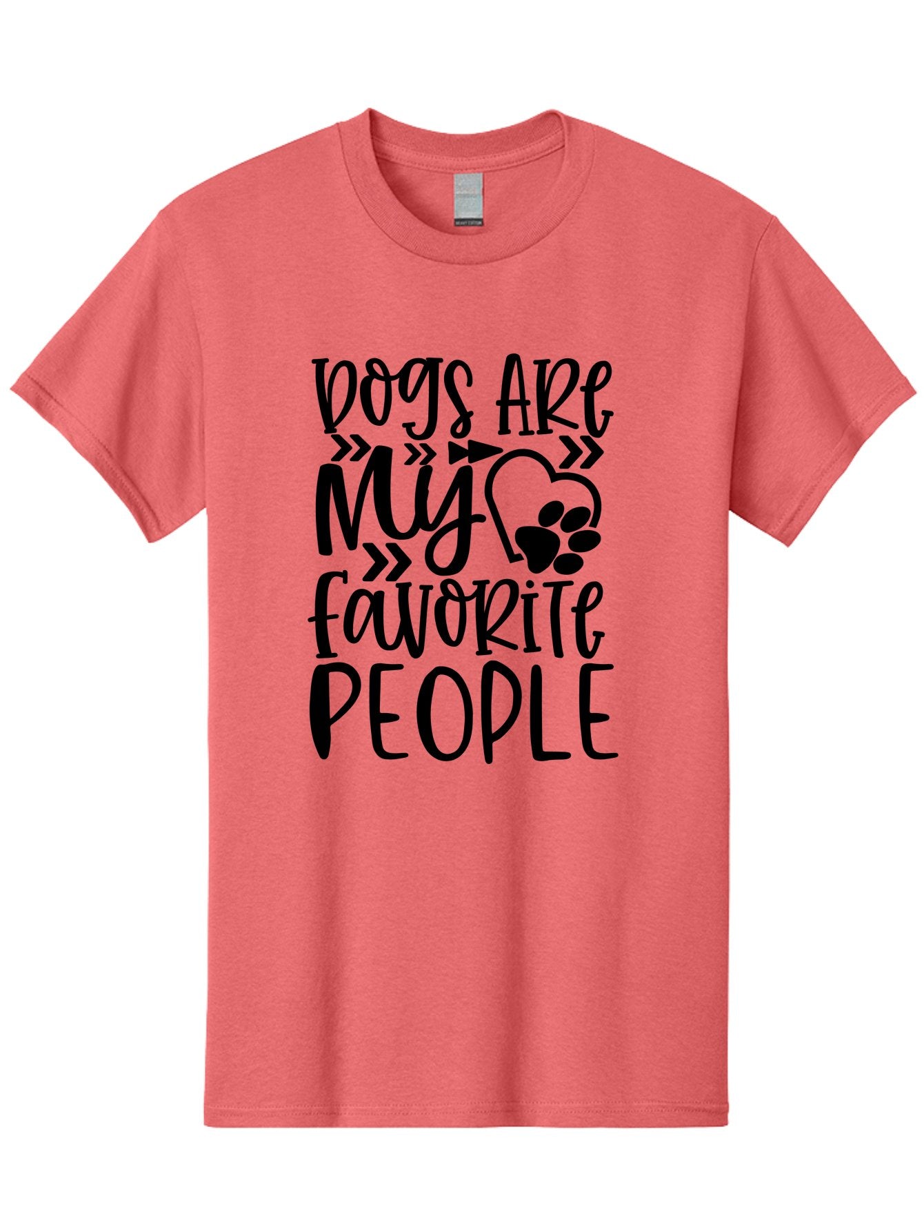 Dogs Are My Favorite People Men'S Graphic Tee, 100% Cotton, Comfortable Casual Summer Wear, Machine Washable, Funny Dog Quotes, Dog Lovers, Dog Owners, Paw Print, Dog Hearts, Dog Quotes Aae237 13