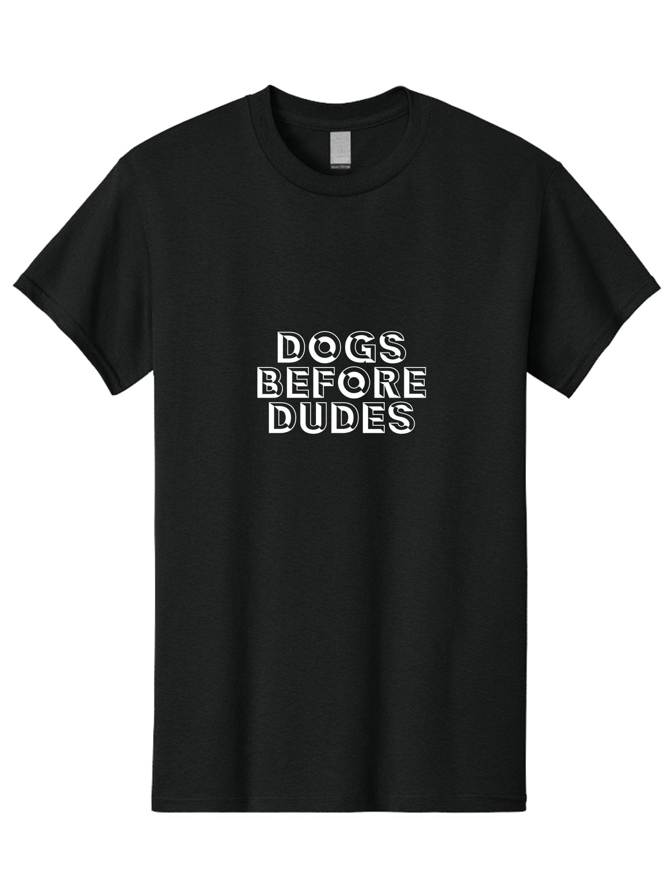 Dogs Before Dudes-01(1) Men'S Graphic Tee, 100% Cotton, Comfortable Casual Summer Wear, Machine Washable, Funny Dog Quotes, Dog Lovers, Dog Humor, Pet Priorities, Dog Owners, Canine Love Aae238 6