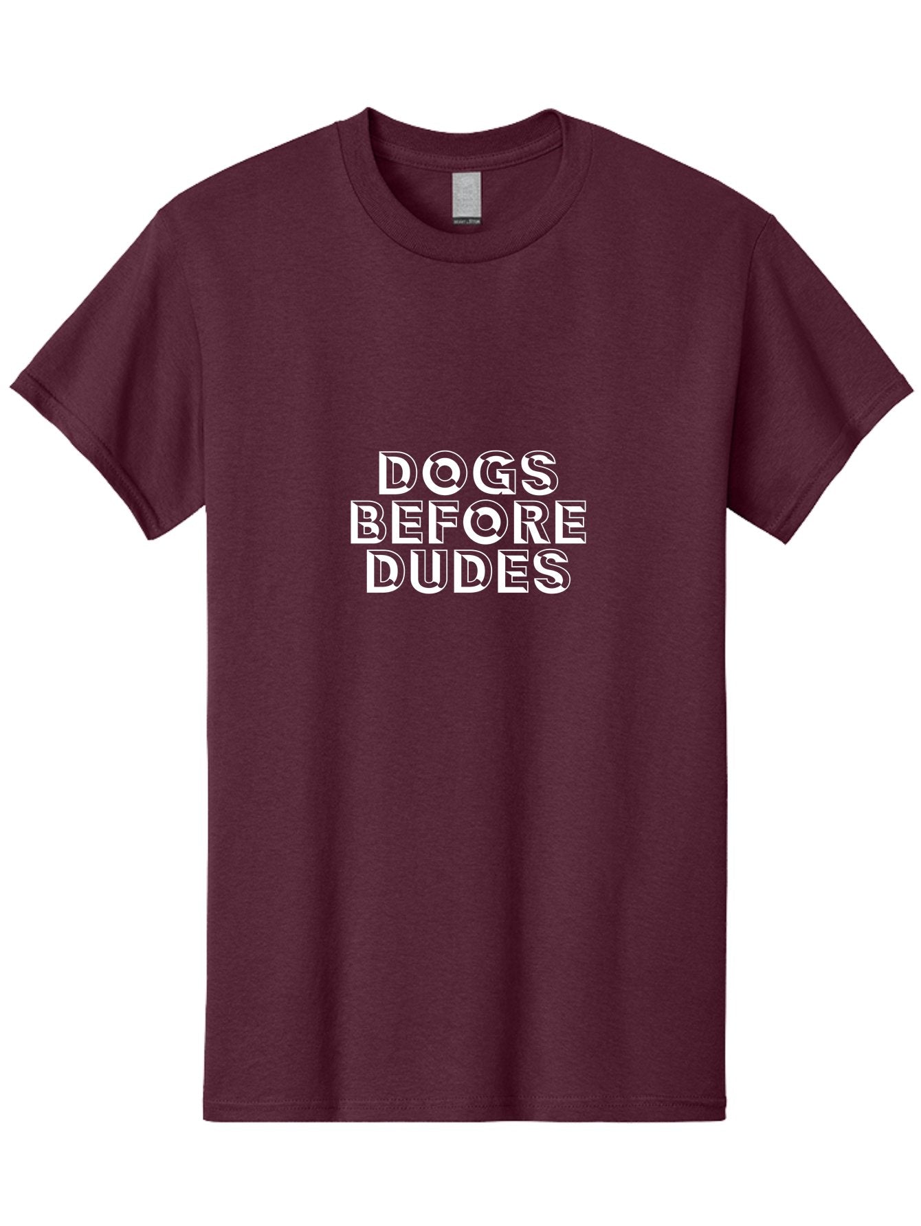 Dogs Before Dudes-01(1) Men'S Graphic Tee, 100% Cotton, Comfortable Casual Summer Wear, Machine Washable, Funny Dog Quotes, Dog Lovers, Dog Humor, Pet Priorities, Dog Owners, Canine Love Aae238 12