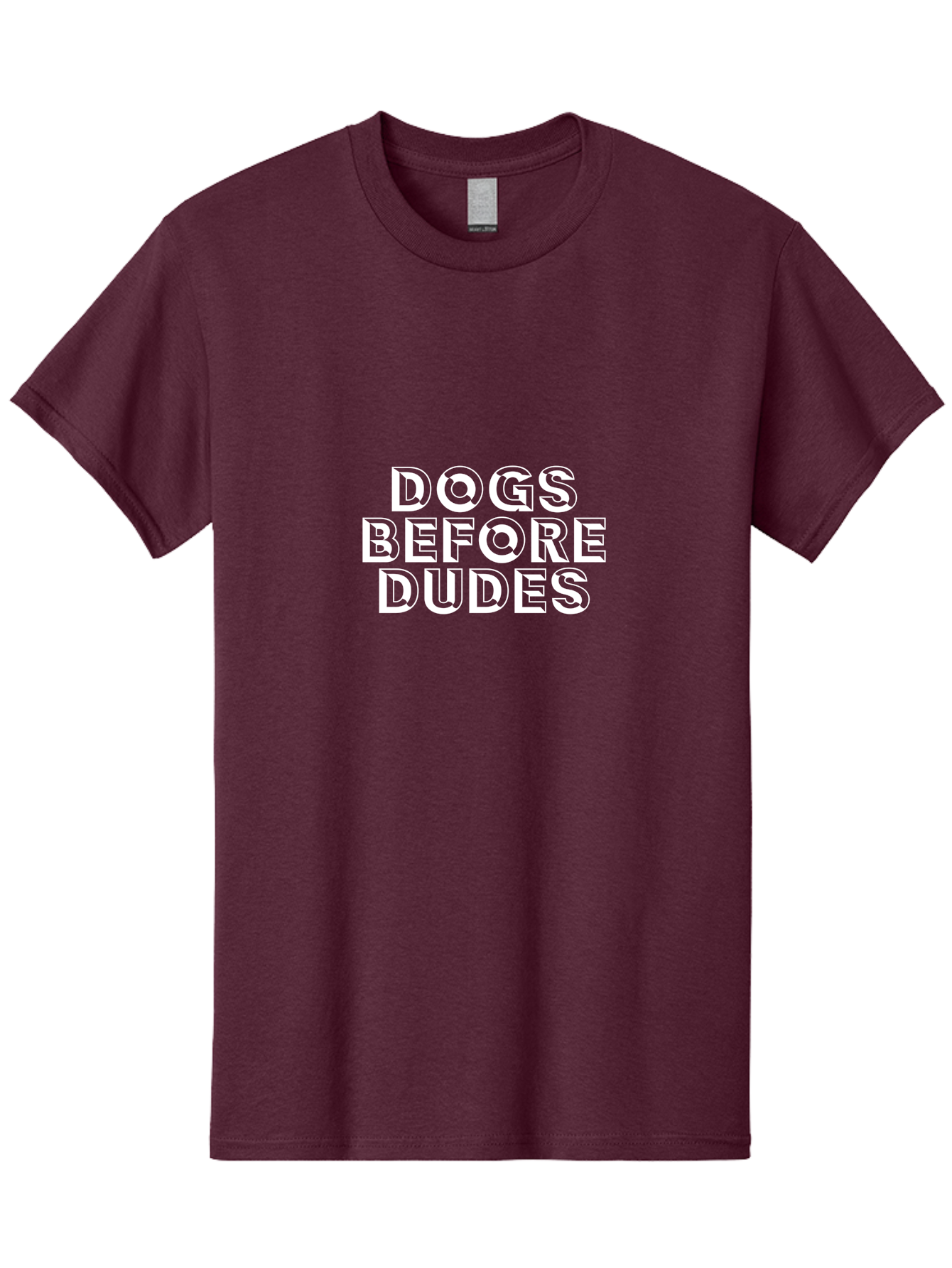 Dogs Before Dudes-01(1) Men'S Graphic Tee, 100% Cotton, Comfortable Casual Summer Wear, Machine Washable, Funny Dog Quotes, Dog Lovers, Dog Humor, Pet Priorities, Dog Owners, Canine Love Aae238 5
