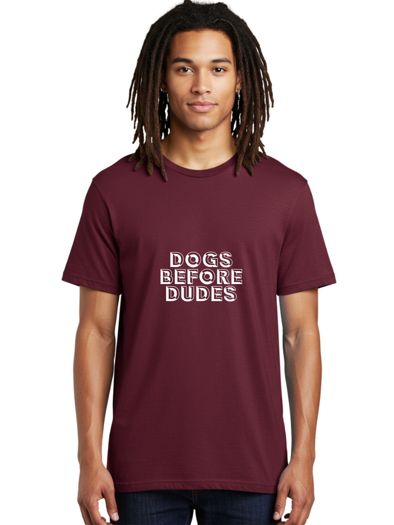 Dogs Before Dudes-01(1) Men'S Graphic Tee, 100% Cotton, Comfortable Casual Summer Wear, Machine Washable, Funny Dog Quotes, Dog Lovers, Dog Humor, Pet Priorities, Dog Owners, Canine Love Aae238 6