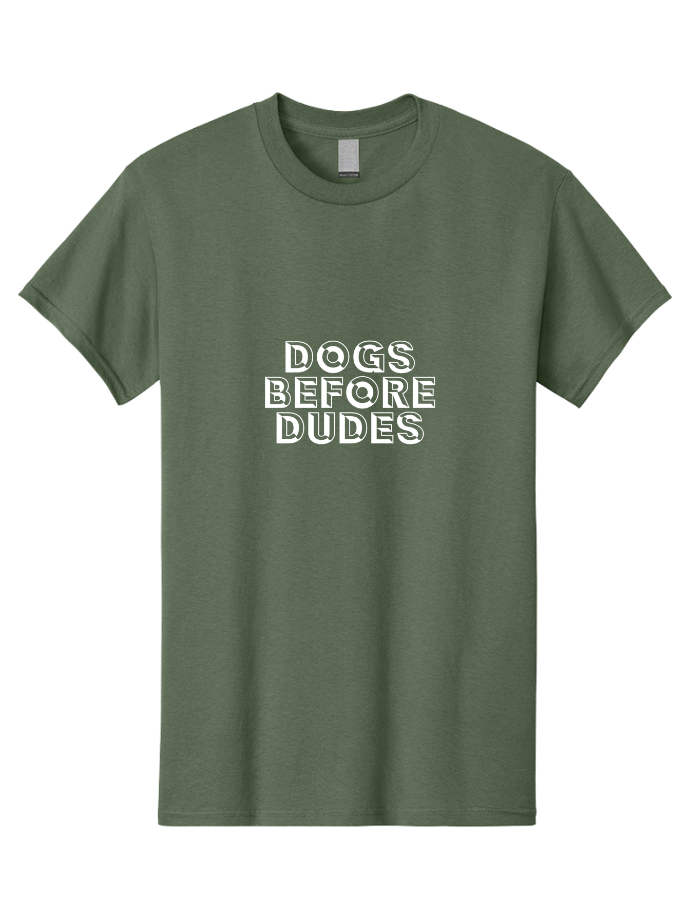 Dogs Before Dudes-01(1) Men'S Graphic Tee, 100% Cotton, Comfortable Casual Summer Wear, Machine Washable, Funny Dog Quotes, Dog Lovers, Dog Humor, Pet Priorities, Dog Owners, Canine Love Aae238