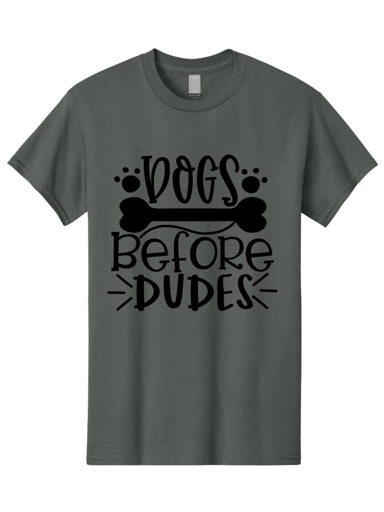 Dogs Before Dudes-01 Men'S Graphic Tee, 100% Cotton, Comfortable Casual Summer Wear, Machine Washable, Funny Dog Quotes, Dog Lovers Gift, Dog Mom Quotes, Dog Lover Sayings, Dog Quotes, Dog Quotes For Women, Dog Quotes For Men Aae239 12