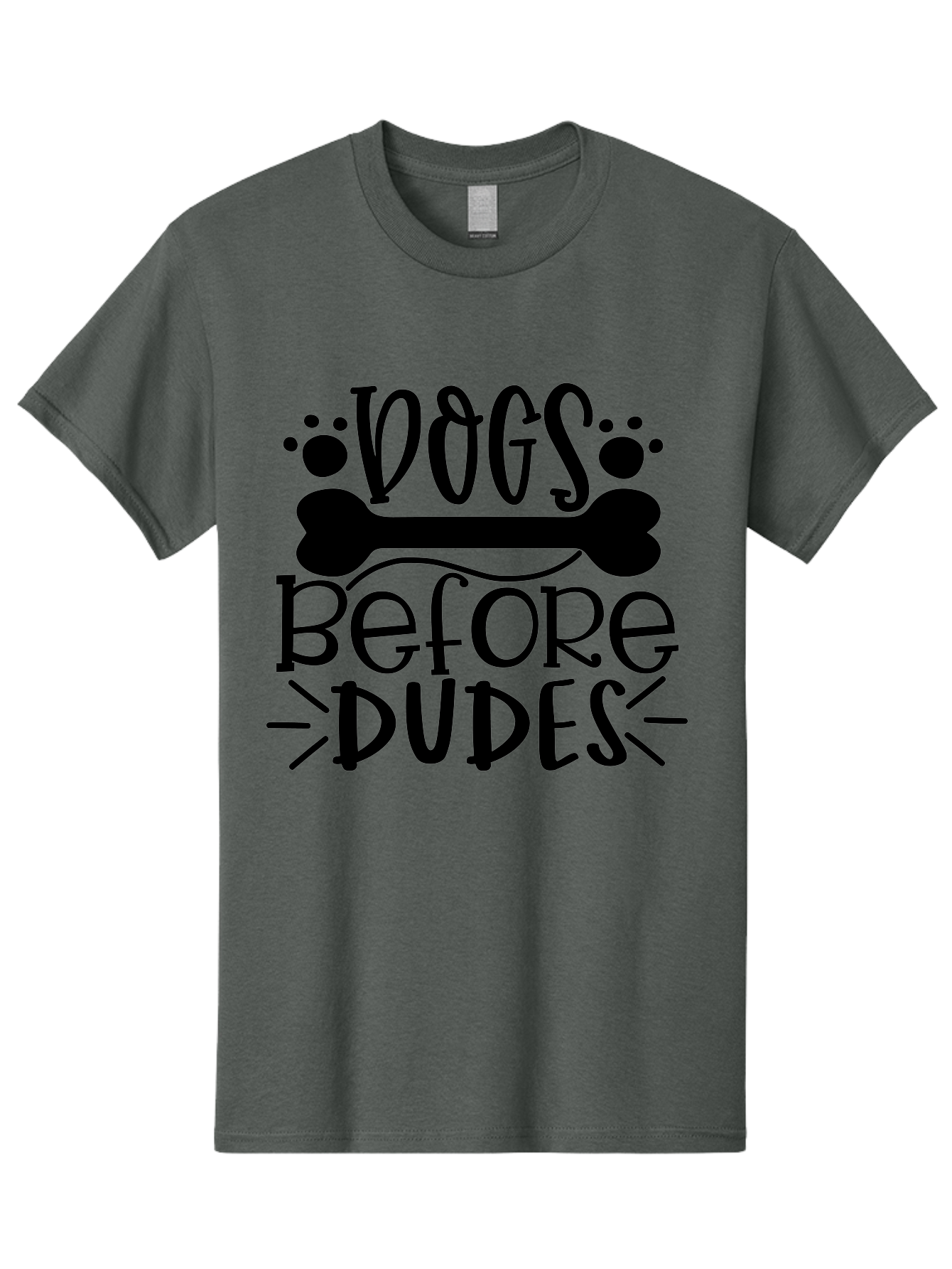 Dogs Before Dudes-01 Men'S Graphic Tee, 100% Cotton, Comfortable Casual Summer Wear, Machine Washable, Funny Dog Quotes, Dog Lovers Gift, Dog Mom Quotes, Dog Lover Sayings, Dog Quotes, Dog Quotes For Women, Dog Quotes For Men Aae239 5