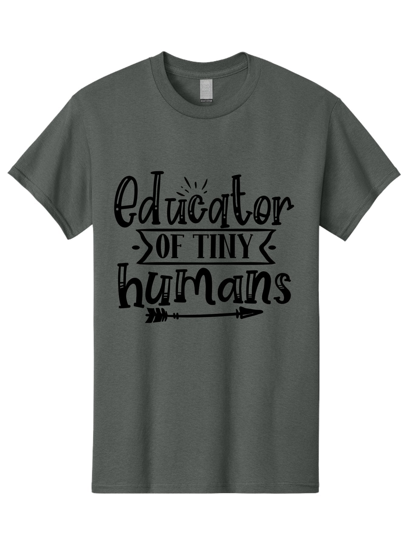 Educator Of Tiny Humans Men'S Graphic Tee, 100% Cotton, Comfortable Casual Summer Wear, Machine Washable, Teacher Quotes, Educators, Tiny Humans, Inspirational Quotes, Teaching Quotes, Motivational Quotes, Classroom Decor, Arrow Graphics, Aae253 10