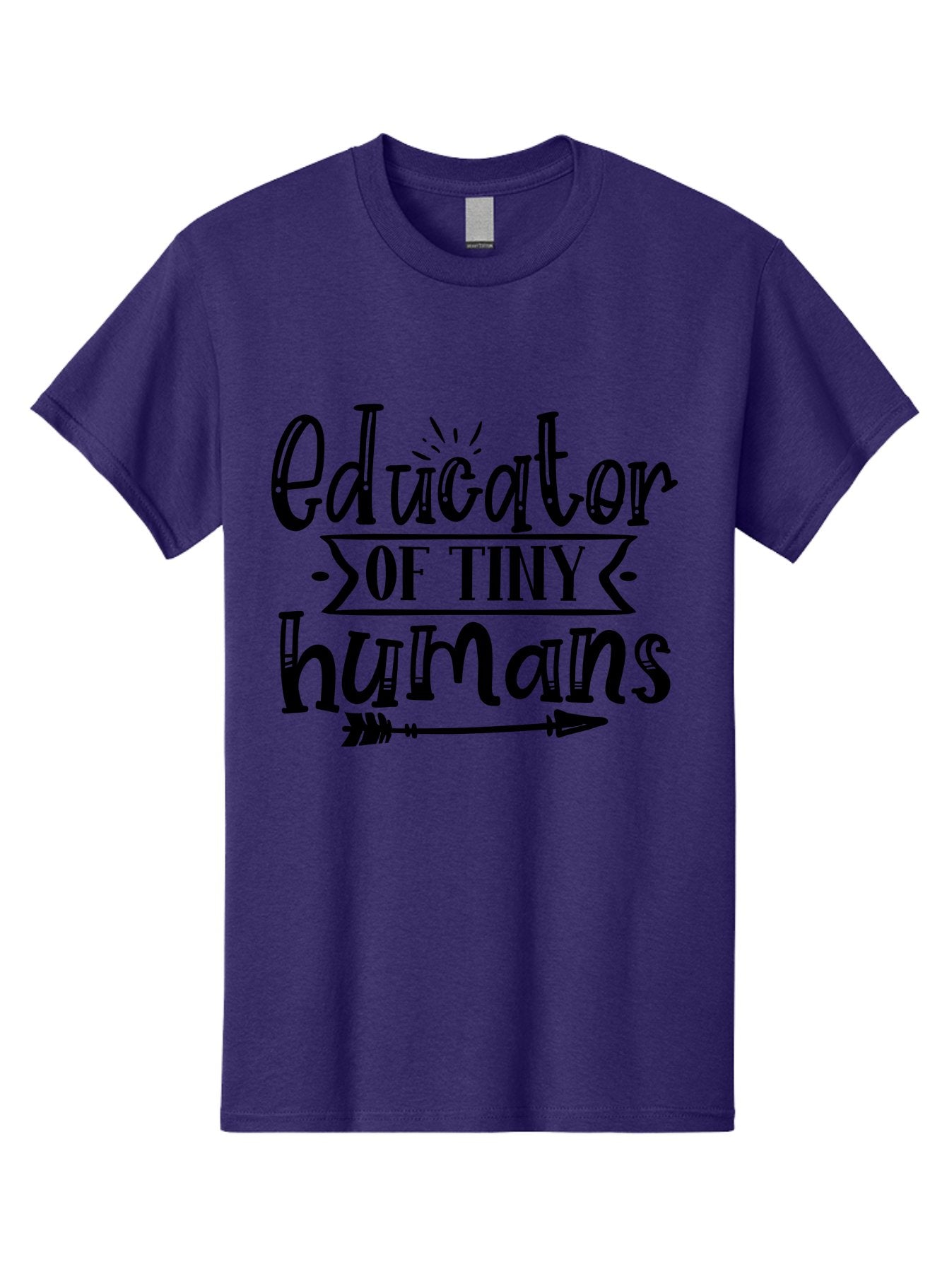 Educator Of Tiny Humans Men'S Graphic Tee, 100% Cotton, Comfortable Casual Summer Wear, Machine Washable, Teacher Quotes, Educators, Tiny Humans, Inspirational Quotes, Teaching Quotes, Motivational Quotes, Classroom Decor, Arrow Graphics, Aae253 7