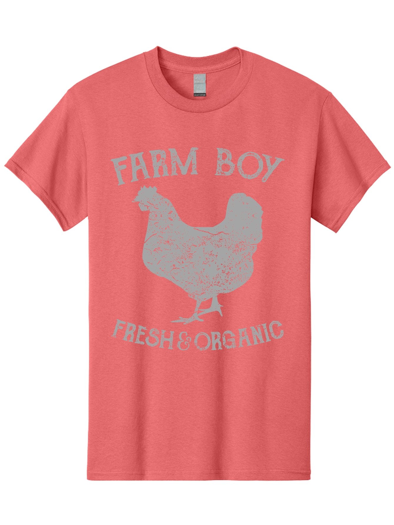 Farm Boy 2 -Men Men'S Graphic Tee, 100% Cotton, Comfortable Casual Summer Wear, Machine Washable, Farm Fresh Eggs, Organic Chicken, Farm Boy, Farm Fresh Produce, Free Range Chicken, Organic Farming, Farm To Table Aae277