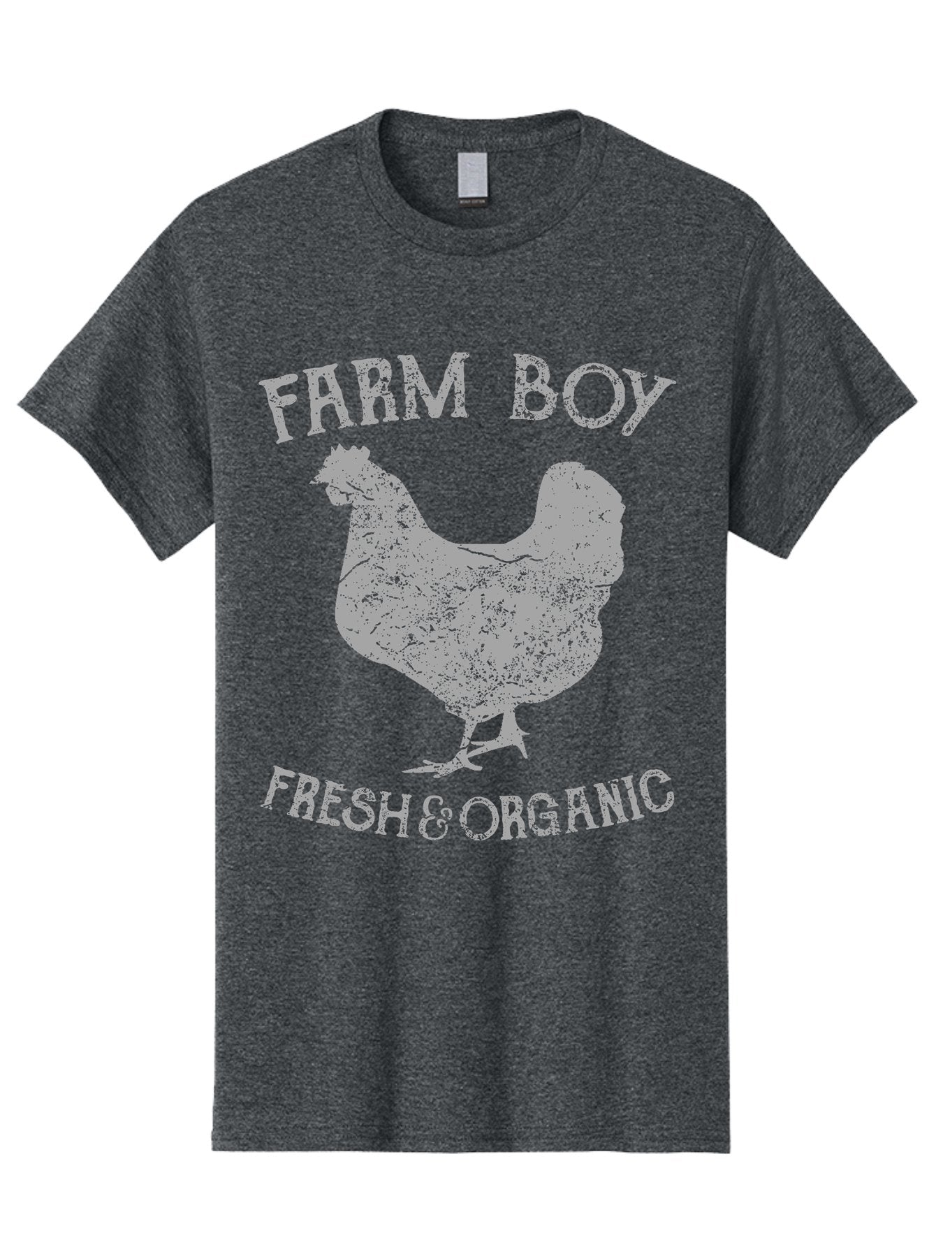 Farm Boy 2 -Men Men'S Graphic Tee, 100% Cotton, Comfortable Casual Summer Wear, Machine Washable, Farm Fresh Eggs, Organic Chicken, Farm Boy, Farm Fresh Produce, Free Range Chicken, Organic Farming, Farm To Table Aae277 3