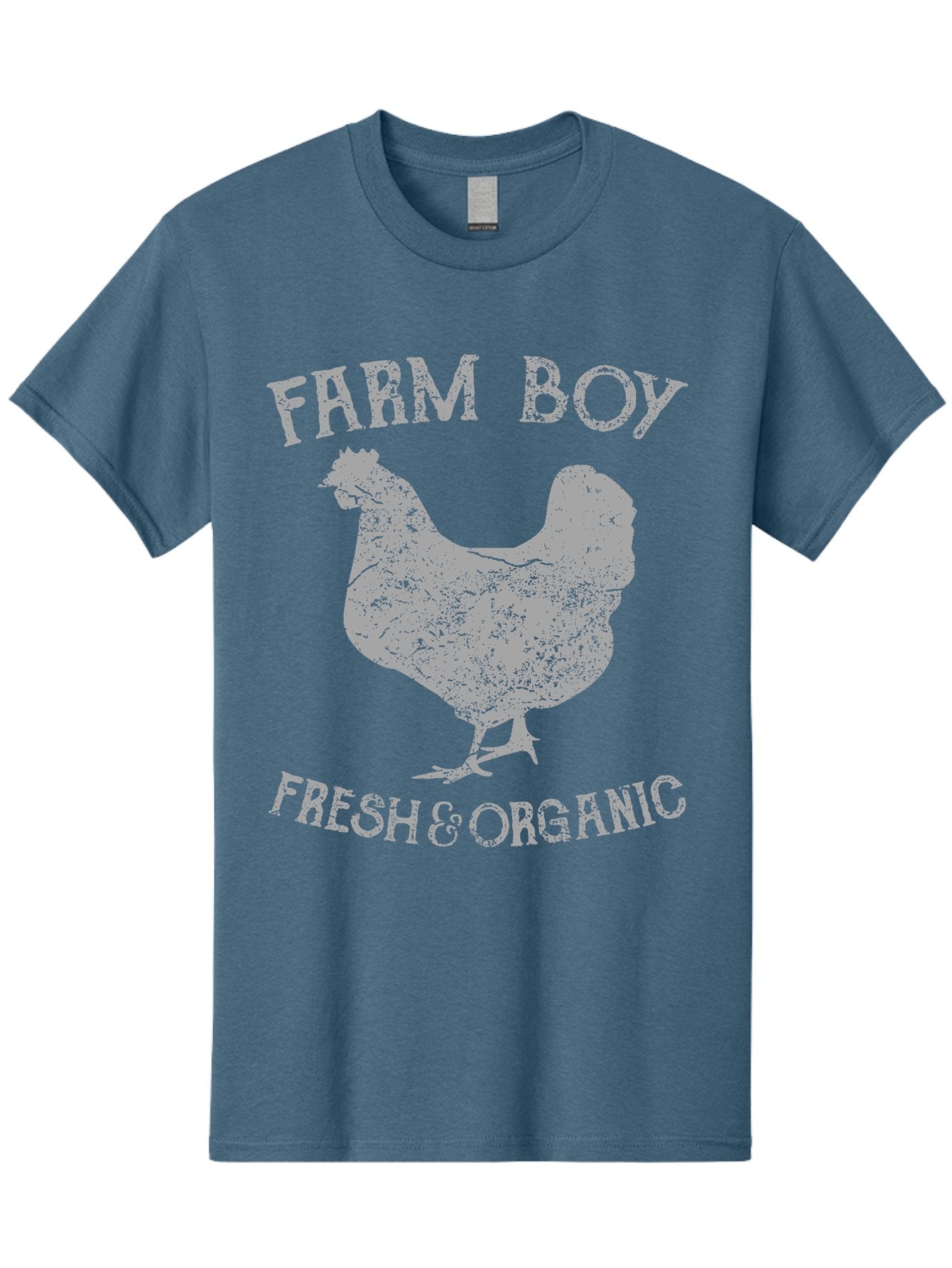 Farm Boy 2 -Men Men'S Graphic Tee, 100% Cotton, Comfortable Casual Summer Wear, Machine Washable, Farm Fresh Eggs, Organic Chicken, Farm Boy, Farm Fresh Produce, Free Range Chicken, Organic Farming, Farm To Table Aae277