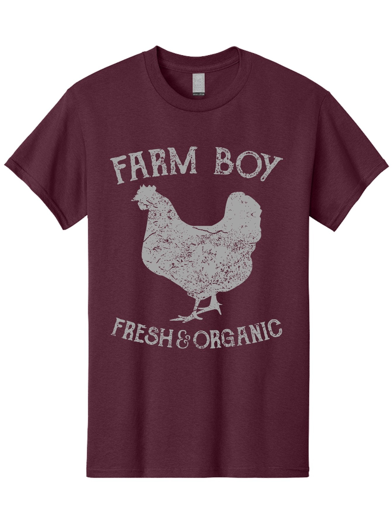 Farm Boy 2 -Men Men'S Graphic Tee, 100% Cotton, Comfortable Casual Summer Wear, Machine Washable, Farm Fresh Eggs, Organic Chicken, Farm Boy, Farm Fresh Produce, Free Range Chicken, Organic Farming, Farm To Table Aae277 9