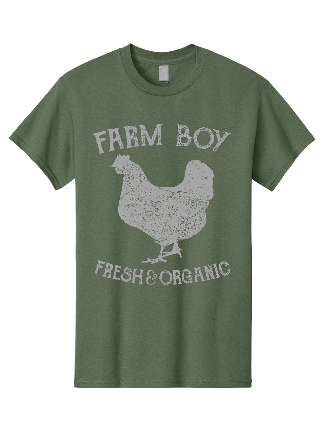 Farm Boy 2 -Men Men'S Graphic Tee, 100% Cotton, Comfortable Casual Summer Wear, Machine Washable, Farm Fresh Eggs, Organic Chicken, Farm Boy, Farm Fresh Produce, Free Range Chicken, Organic Farming, Farm To Table Aae277 7