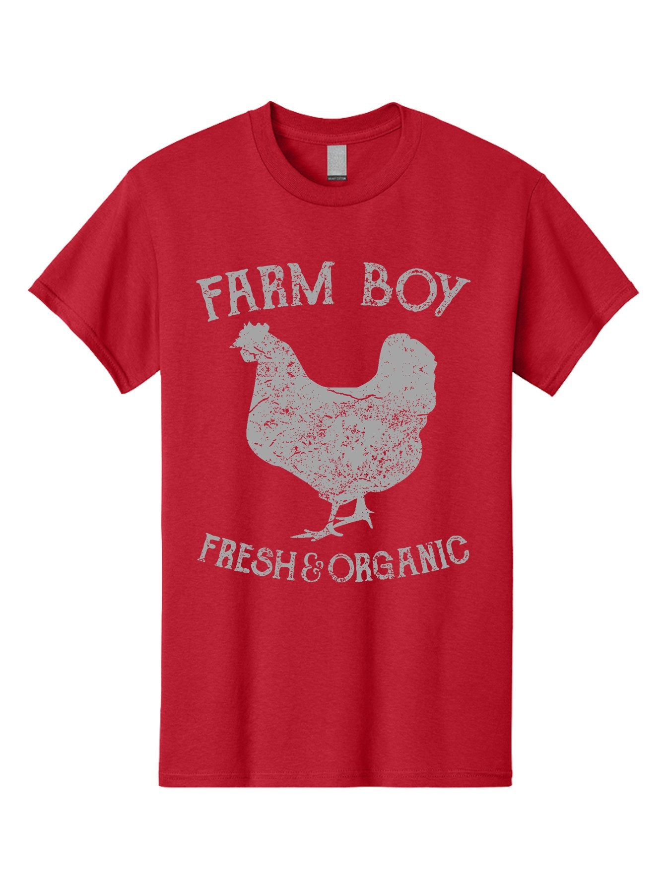 Farm Boy 2 -Men Men'S Graphic Tee, 100% Cotton, Comfortable Casual Summer Wear, Machine Washable, Farm Fresh Eggs, Organic Chicken, Farm Boy, Farm Fresh Produce, Free Range Chicken, Organic Farming, Farm To Table Aae277 11