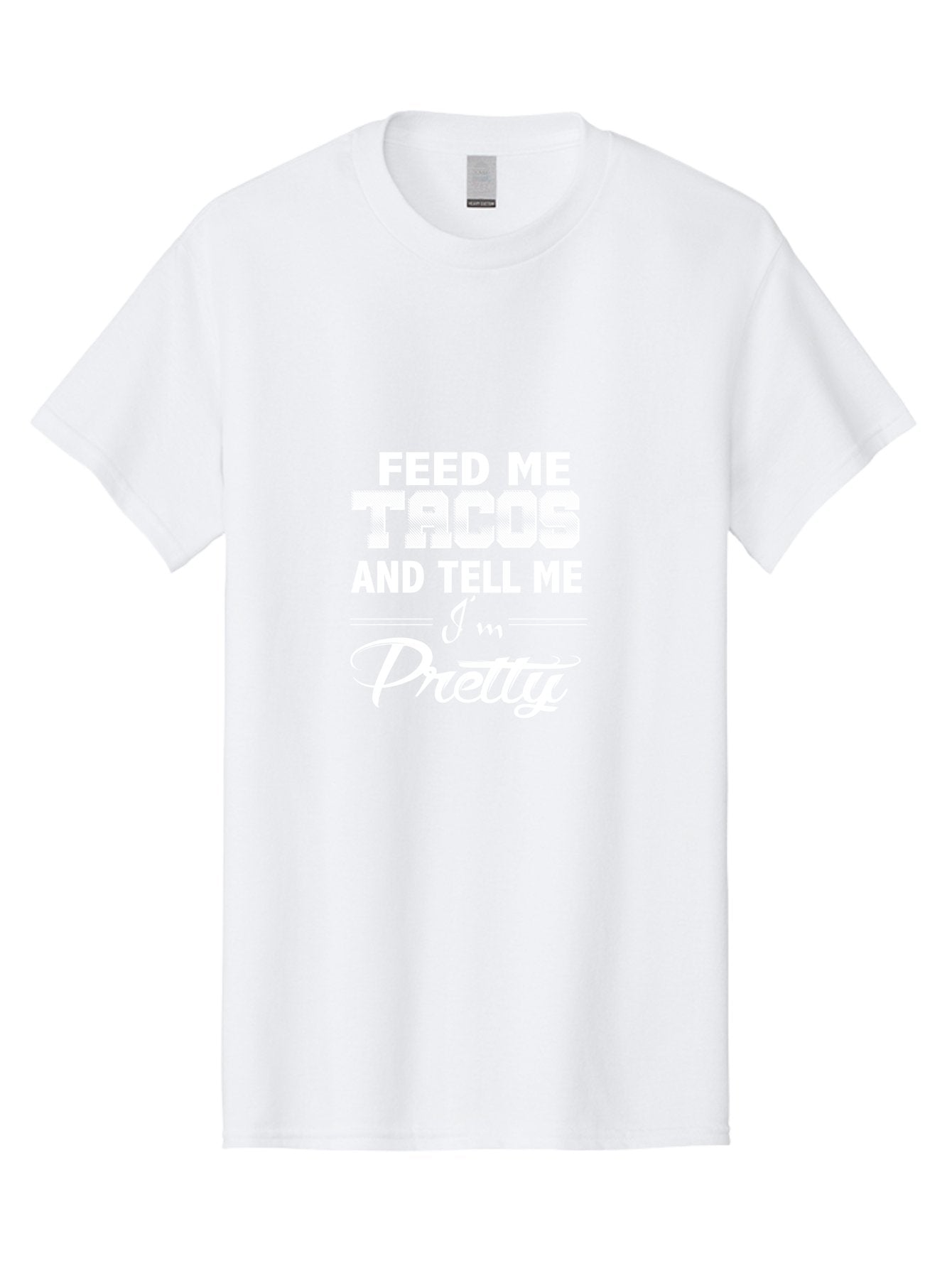 Feed Me Tacos Men'S Graphic Tee, 100% Cotton, Comfortable Casual Summer Wear, Machine Washable, Tacos, Foodie Humor, Funny Quotes, Mexican Food, Playful Phrases, Taco Love, Sassy Sayings, Food Quotes Aae280 12