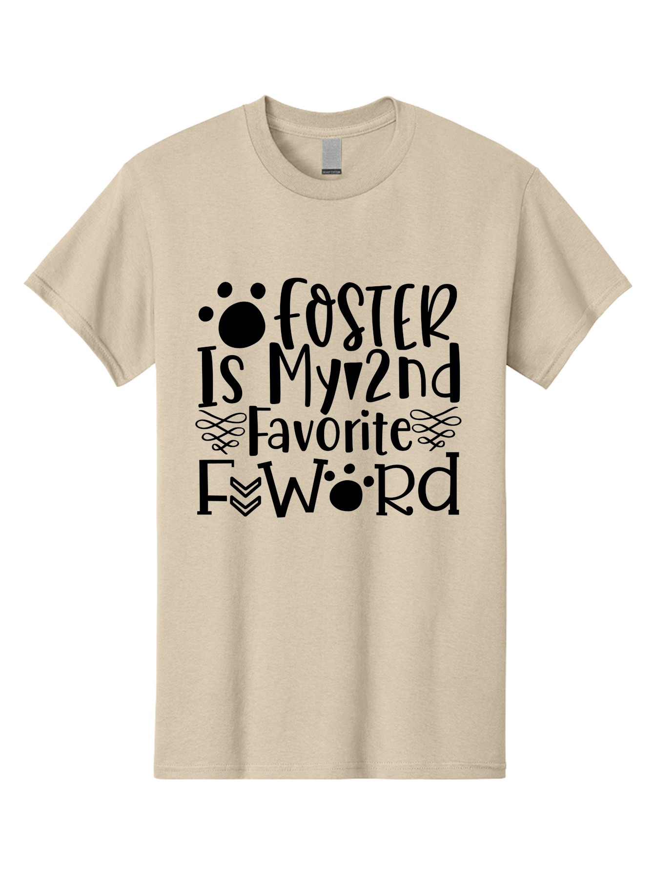 Foster Is My 2Nd Favorite F Word Men'S Graphic Tee, 100% Cotton, Comfortable Casual Summer Wear, Machine Washable, Foster Care, Animal Shelter, Pet Adoption, Dog Lovers, Cat Lovers, Charity Support, Inspirational Quote, Motivational Phrase, Aae296 29