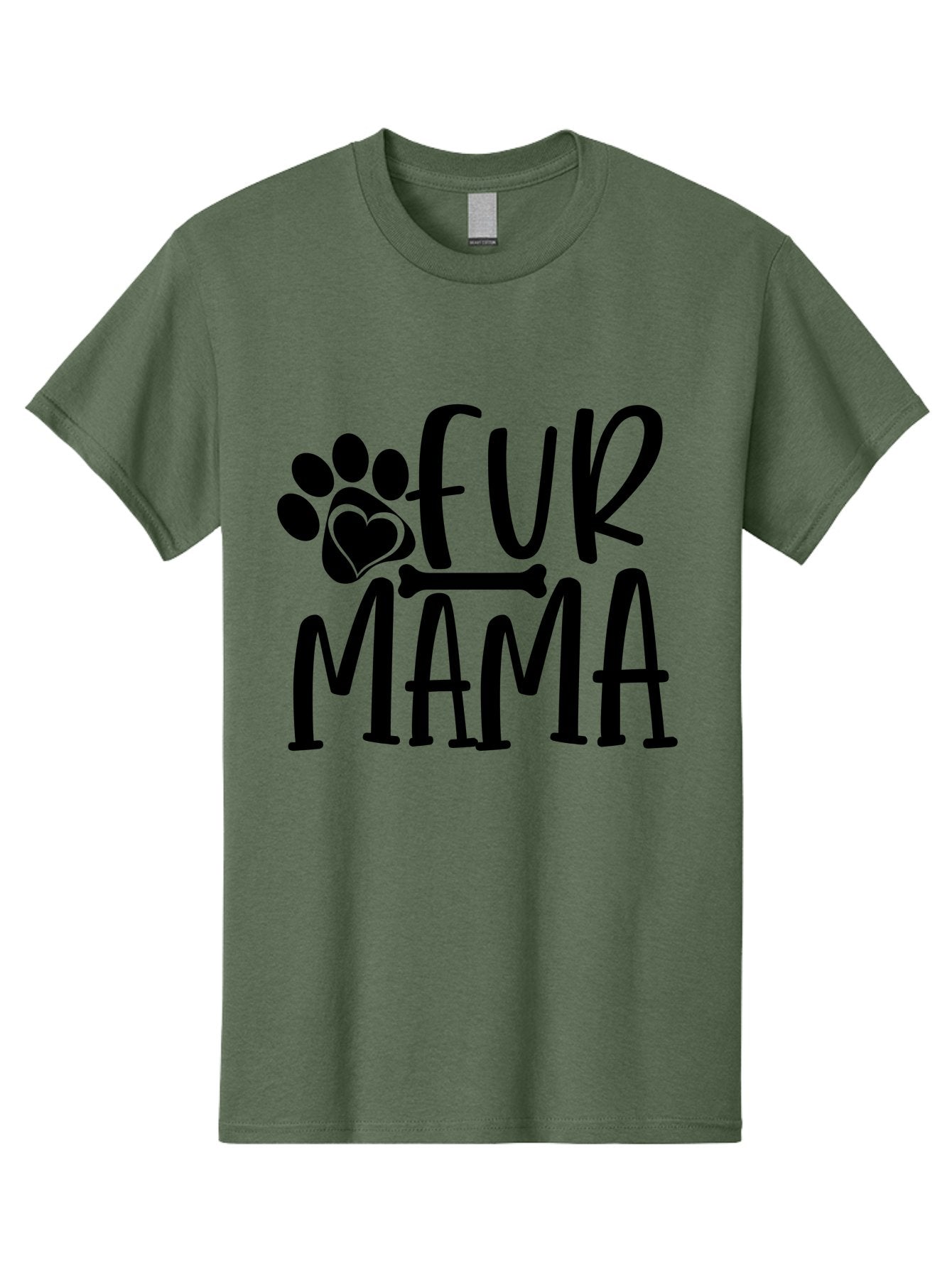 Fur Mama Men'S Graphic Tee, 100% Cotton, Comfortable Casual Summer Wear, Machine Washable, Fur Mama, Dog Mom, Pet Lovers, Dog Lovers, Animal Lovers, Dog Parents, Pet Parents, Dog Owners Aae297 14