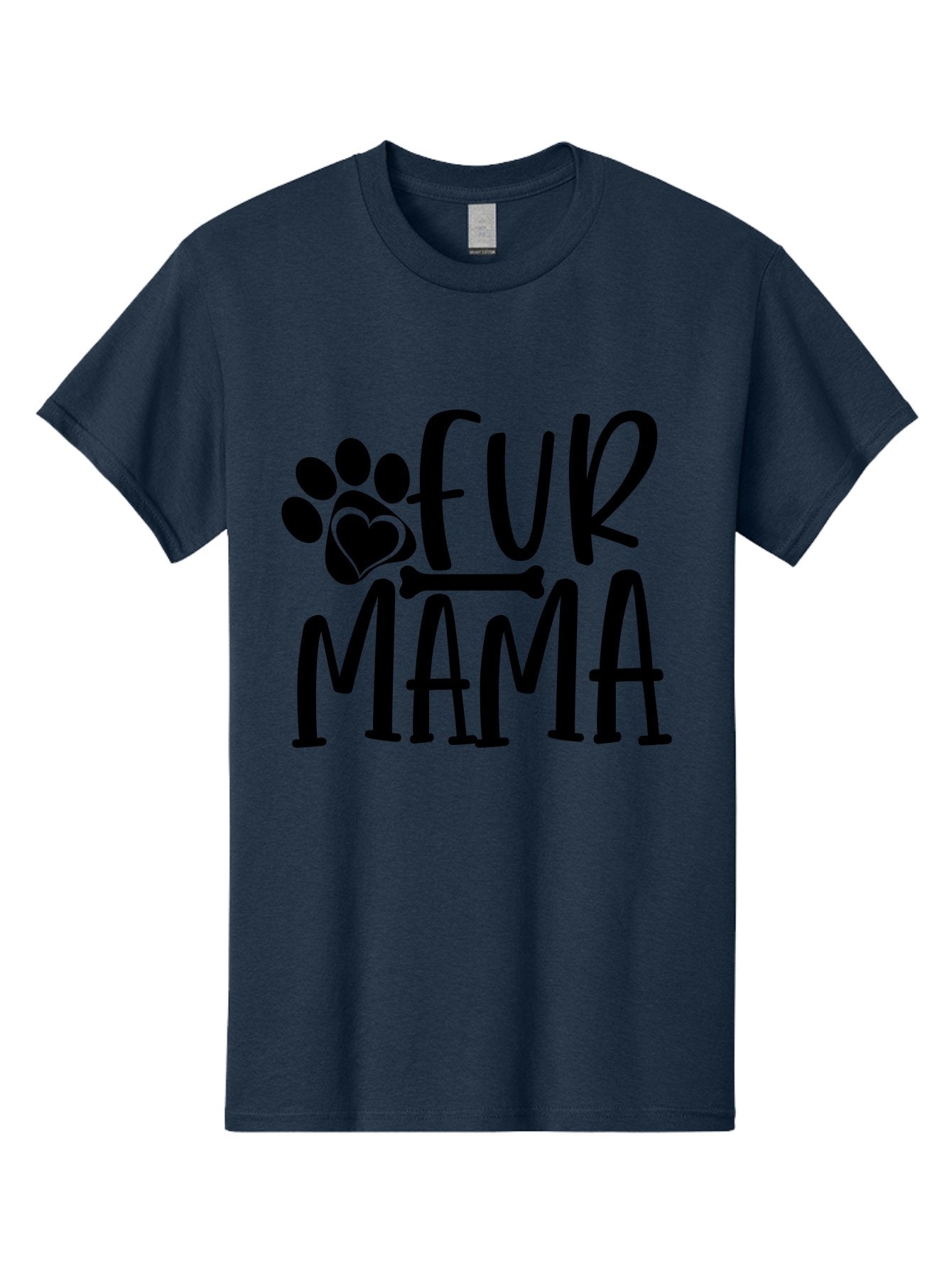 Fur Mama Men'S Graphic Tee, 100% Cotton, Comfortable Casual Summer Wear, Machine Washable, Fur Mama, Dog Mom, Pet Lovers, Dog Lovers, Animal Lovers, Dog Parents, Pet Parents, Dog Owners Aae297 15