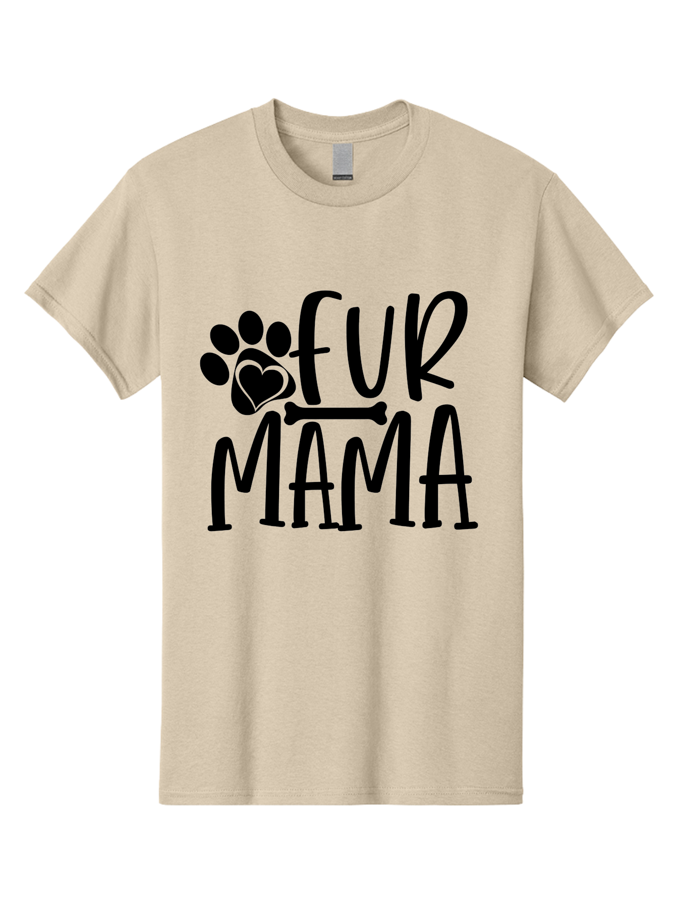 Fur Mama Men'S Graphic Tee, 100% Cotton, Comfortable Casual Summer Wear, Machine Washable, Fur Mama, Dog Mom, Pet Lovers, Dog Lovers, Animal Lovers, Dog Parents, Pet Parents, Dog Owners Aae297 23
