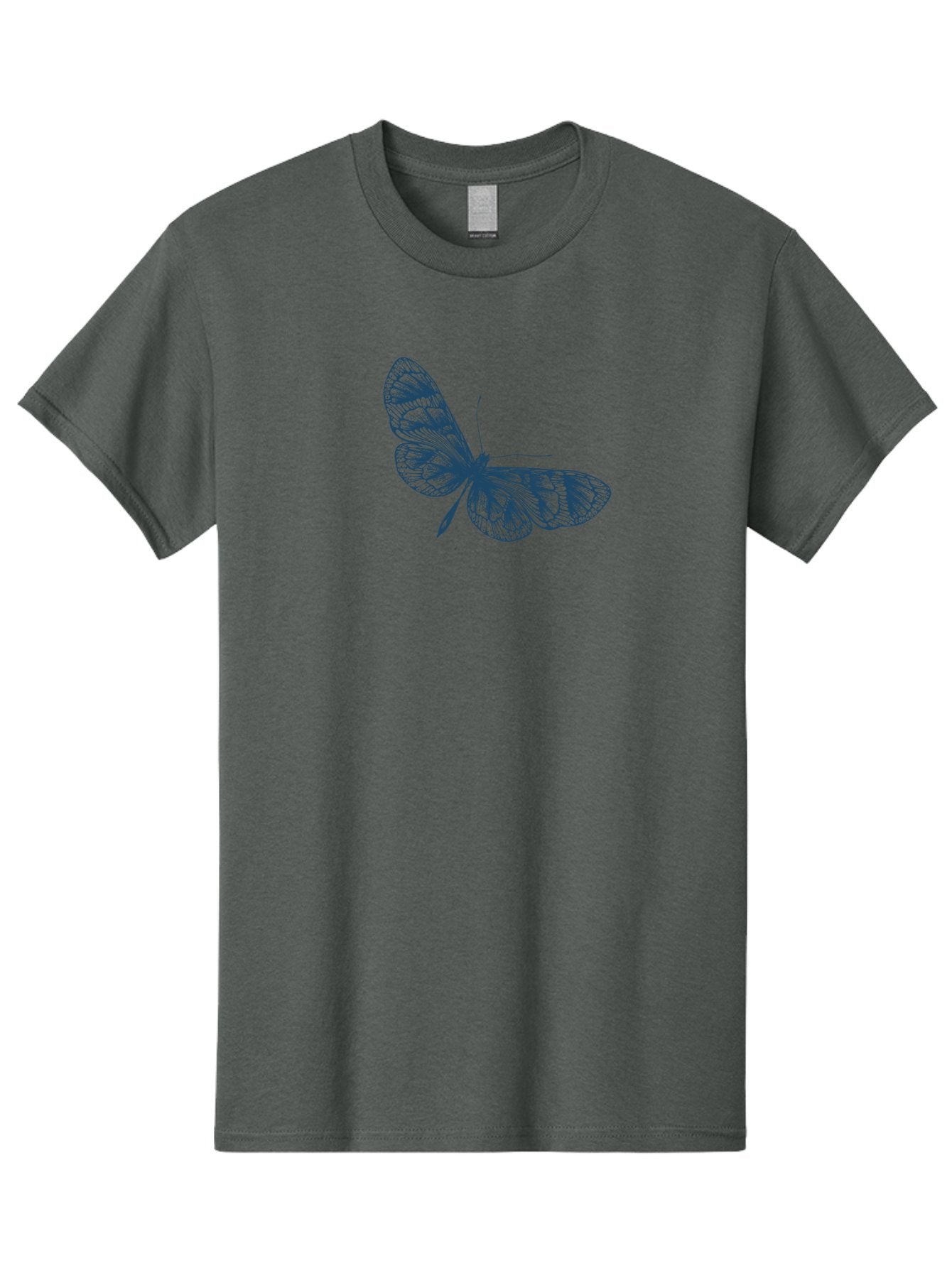 Insect Men'S Graphic Tee, 100% Cotton, Comfortable Casual Summer Wear, Machine Washable, Delicate Wings, Intricate Patterns, Fragile Beauty, Butterfly Silhouette, Transparent Wings, Insect Art, Abstract Design, Modern Graphics Aae401 6