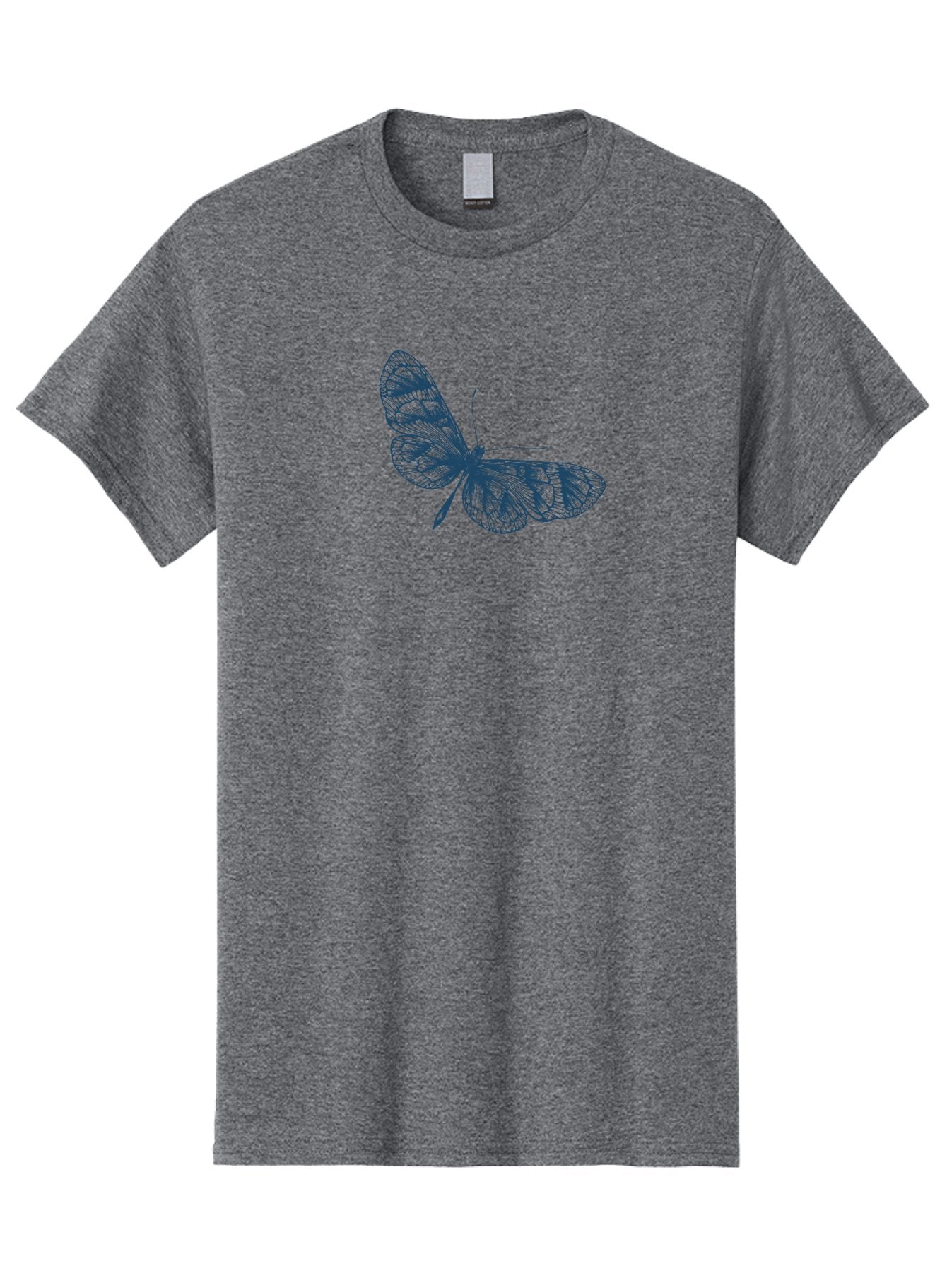 Insect Men'S Graphic Tee, 100% Cotton, Comfortable Casual Summer Wear, Machine Washable, Delicate Wings, Intricate Patterns, Fragile Beauty, Butterfly Silhouette, Transparent Wings, Insect Art, Abstract Design, Modern Graphics Aae401 15