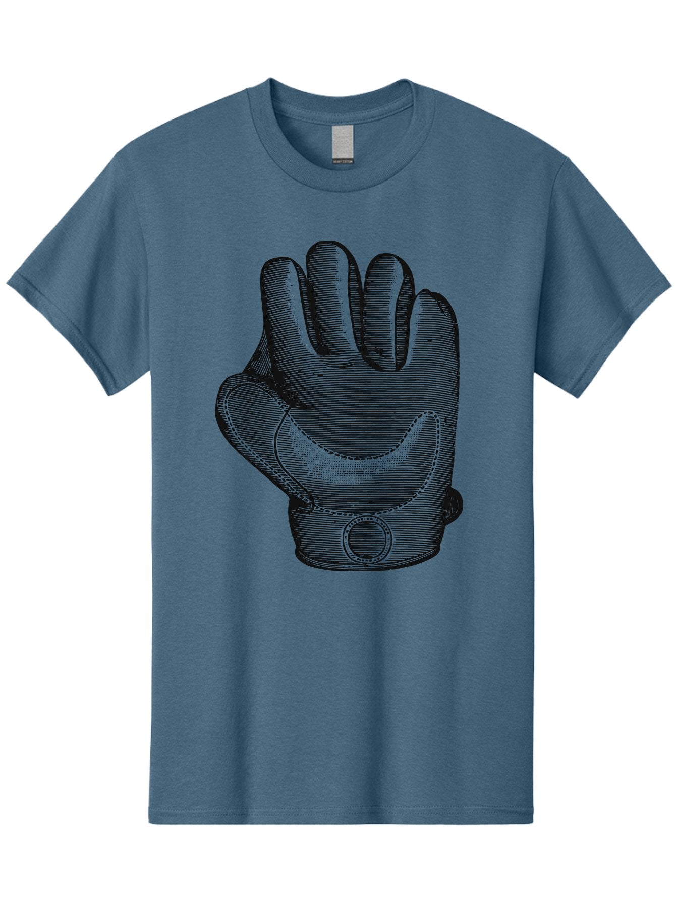 Iron Grip Men'S Graphic Tee, 100% Cotton, Comfortable Casual Summer Wear, Machine Washable, Motorcycle Glove, Protective Gear, Racing Equipment, Safety Accessory, Bike Glove, Glove Design, Stitched Details, Rugged Style, Men'S Fashion Aae405 5