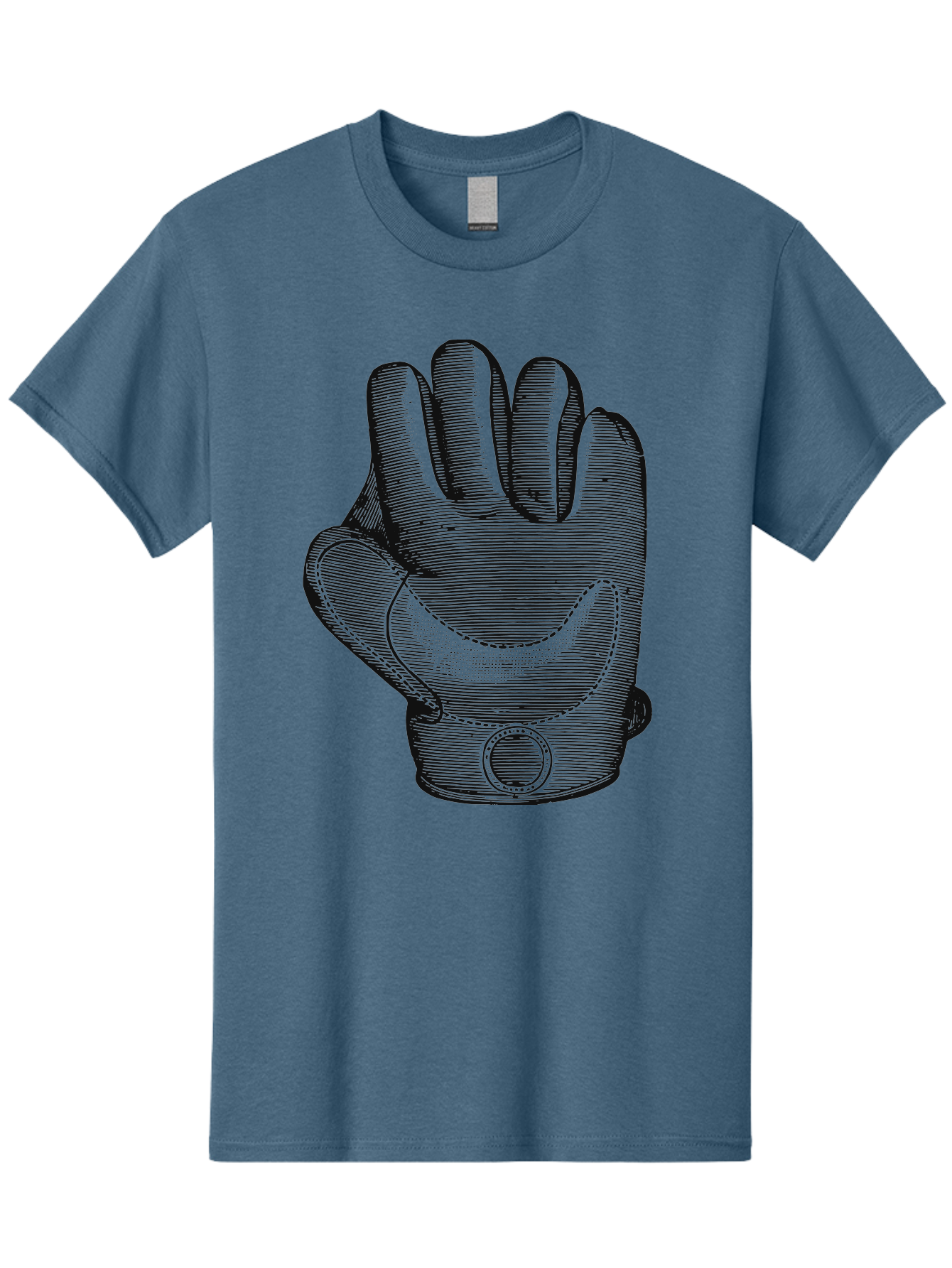 Iron Grip Men'S Graphic Tee, 100% Cotton, Comfortable Casual Summer Wear, Machine Washable, Motorcycle Glove, Protective Gear, Racing Equipment, Safety Accessory, Bike Glove, Glove Design, Stitched Details, Rugged Style, Men'S Fashion Aae405 7