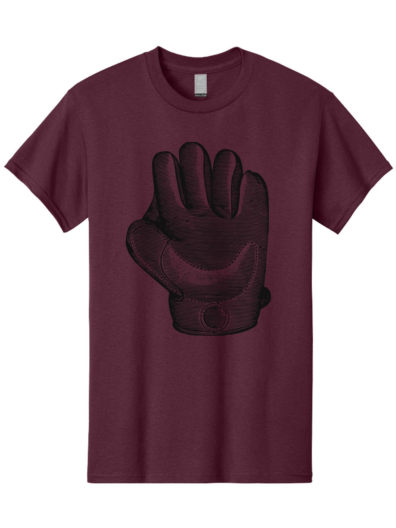 Iron Grip Men'S Graphic Tee, 100% Cotton, Comfortable Casual Summer Wear, Machine Washable, Motorcycle Glove, Protective Gear, Racing Equipment, Safety Accessory, Bike Glove, Glove Design, Stitched Details, Rugged Style, Men'S Fashion Aae405 11