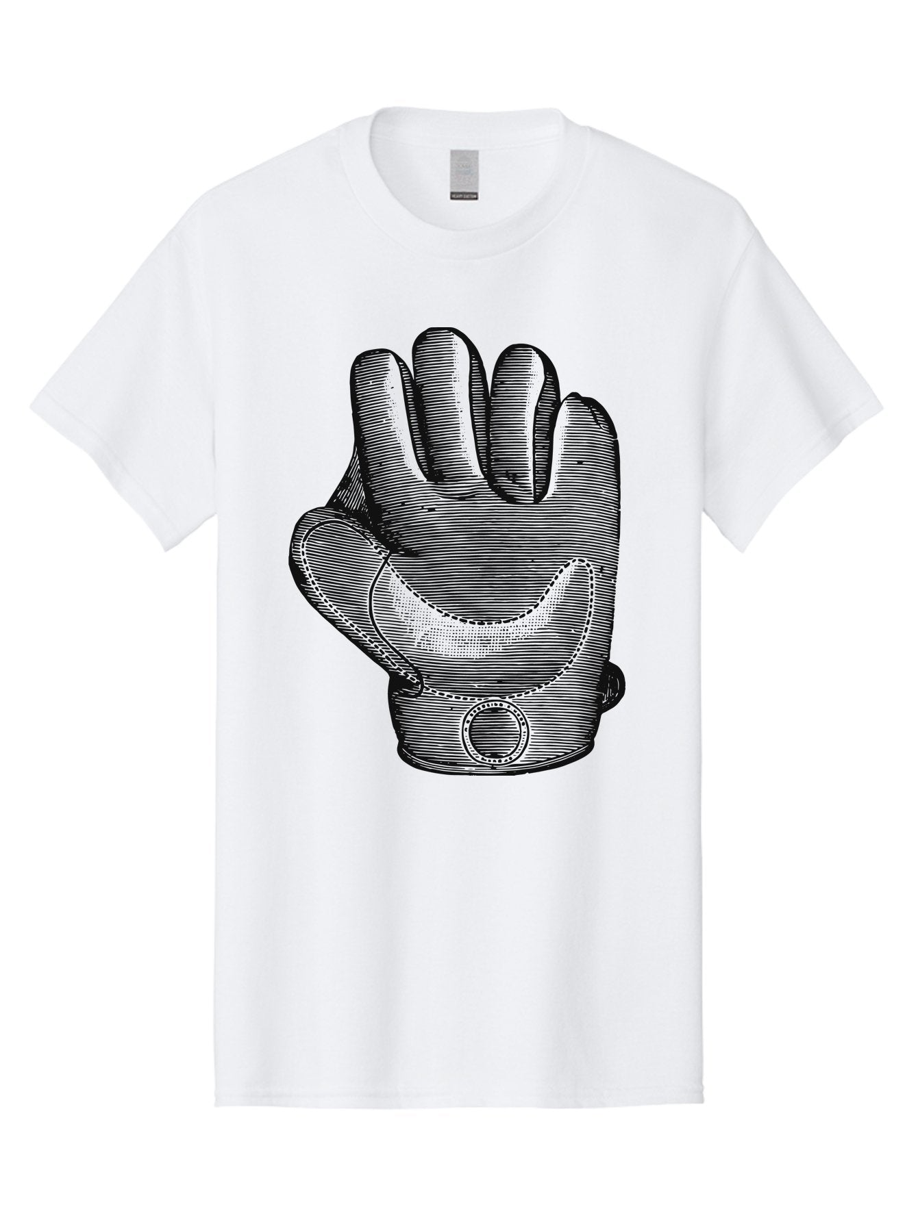 Iron Grip Men'S Graphic Tee, 100% Cotton, Comfortable Casual Summer Wear, Machine Washable, Motorcycle Glove, Protective Gear, Racing Equipment, Safety Accessory, Bike Glove, Glove Design, Stitched Details, Rugged Style, Men'S Fashion Aae405 10