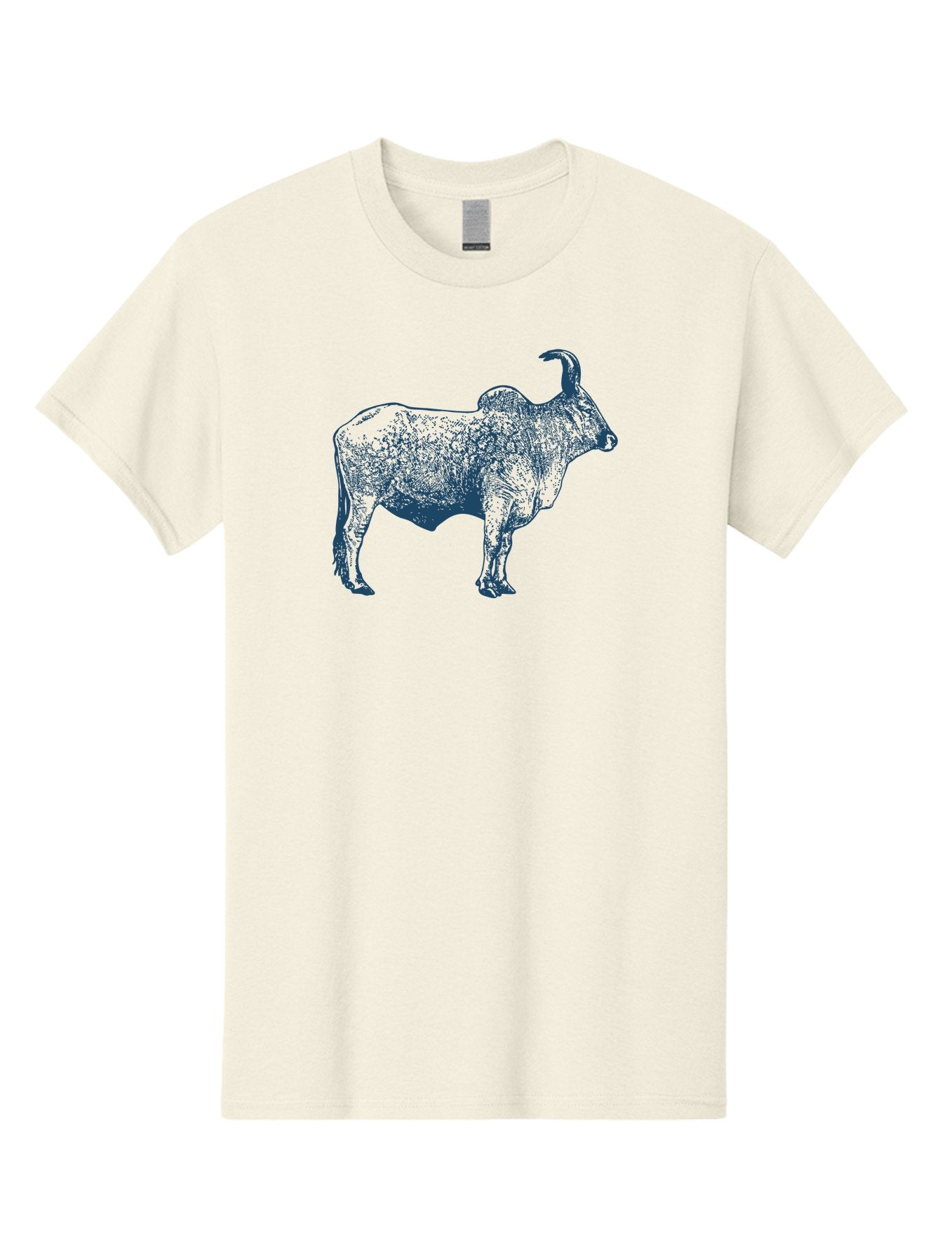 Iron Horn Buffalo 2 Men'S Graphic Tee, 100% Cotton, Comfortable Casual Summer Wear, Machine Washable, Bull Graphic, Dark Blue Illustration, Horned Animal, Livestock Art, Wildlife Design, Abstract Texture, Sketch Style Aae407 10