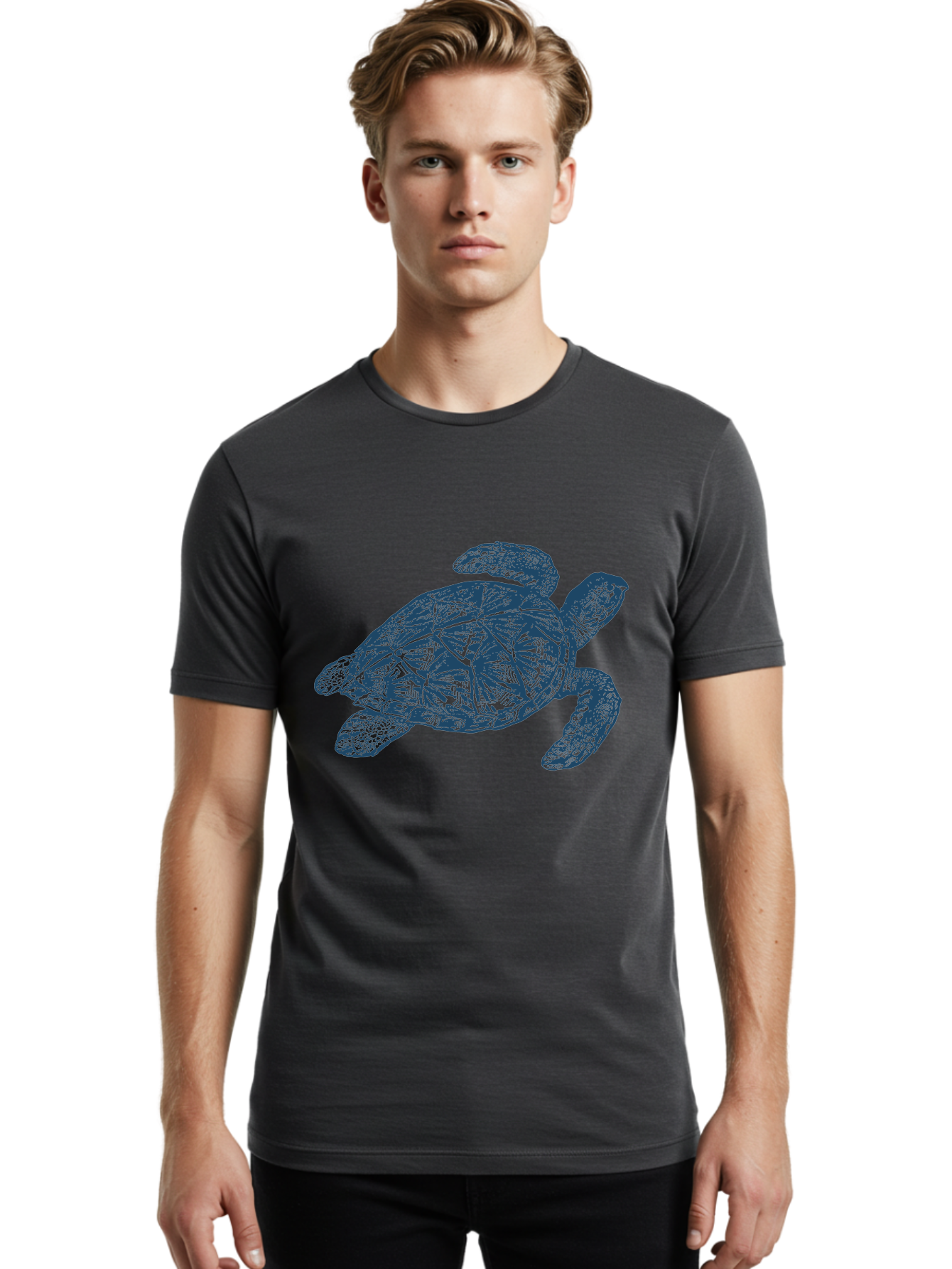 Just Turtle Thing Men'S Graphic Tee, 100% Cotton, Comfortable Casual Summer Wear, Machine Washable, Sea Turtle, Ocean Life, Marine Biology, Wildlife Conservation, Turtle Shell, Flipper, Underwater World, Nature Art Aae427 20