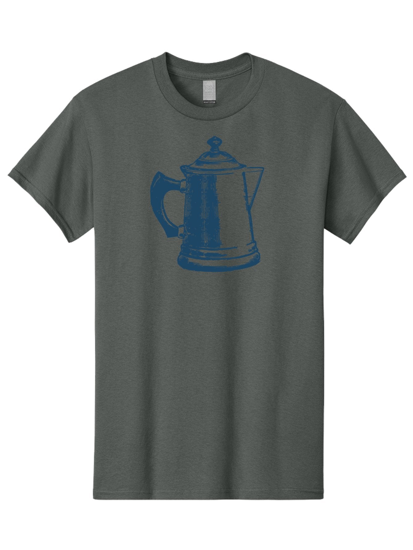 Kettle Men'S Graphic Tee, 100% Cotton, Comfortable Casual Summer Wear, Machine Washable, Coffee Pot, Coffee Maker, Vintage Kitchenware, Coffee Brewing, Metal Coffee Pot, Retro Appliance, Coffee Equipment Aae430 13
