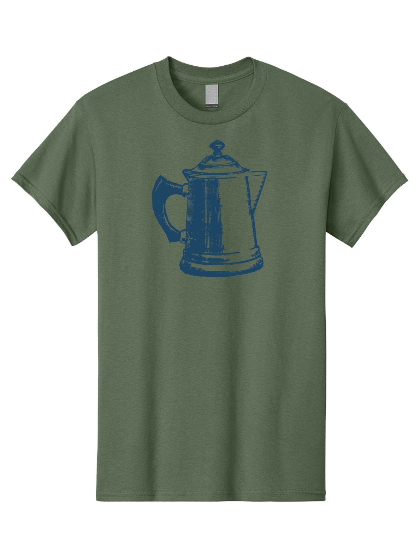 Kettle Men'S Graphic Tee, 100% Cotton, Comfortable Casual Summer Wear, Machine Washable, Coffee Pot, Coffee Maker, Vintage Kitchenware, Coffee Brewing, Metal Coffee Pot, Retro Appliance, Coffee Equipment Aae430 10