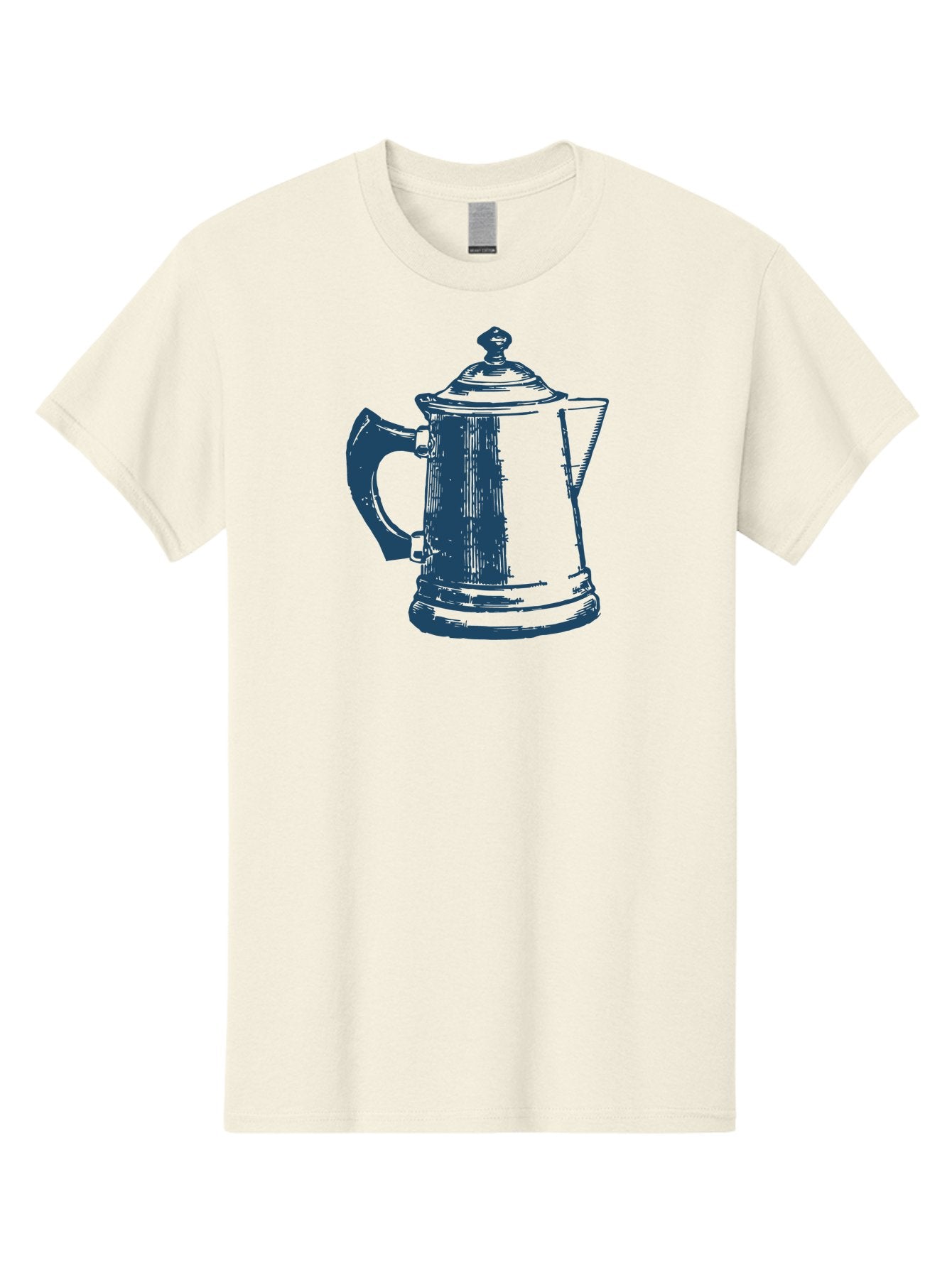 Kettle Men'S Graphic Tee, 100% Cotton, Comfortable Casual Summer Wear, Machine Washable, Coffee Pot, Coffee Maker, Vintage Kitchenware, Coffee Brewing, Metal Coffee Pot, Retro Appliance, Coffee Equipment Aae430 6