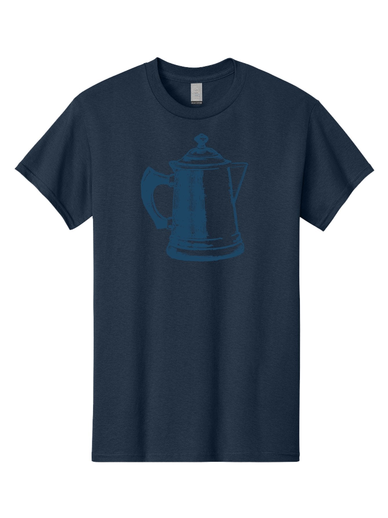 Kettle Men'S Graphic Tee, 100% Cotton, Comfortable Casual Summer Wear, Machine Washable, Coffee Pot, Coffee Maker, Vintage Kitchenware, Coffee Brewing, Metal Coffee Pot, Retro Appliance, Coffee Equipment Aae430 14