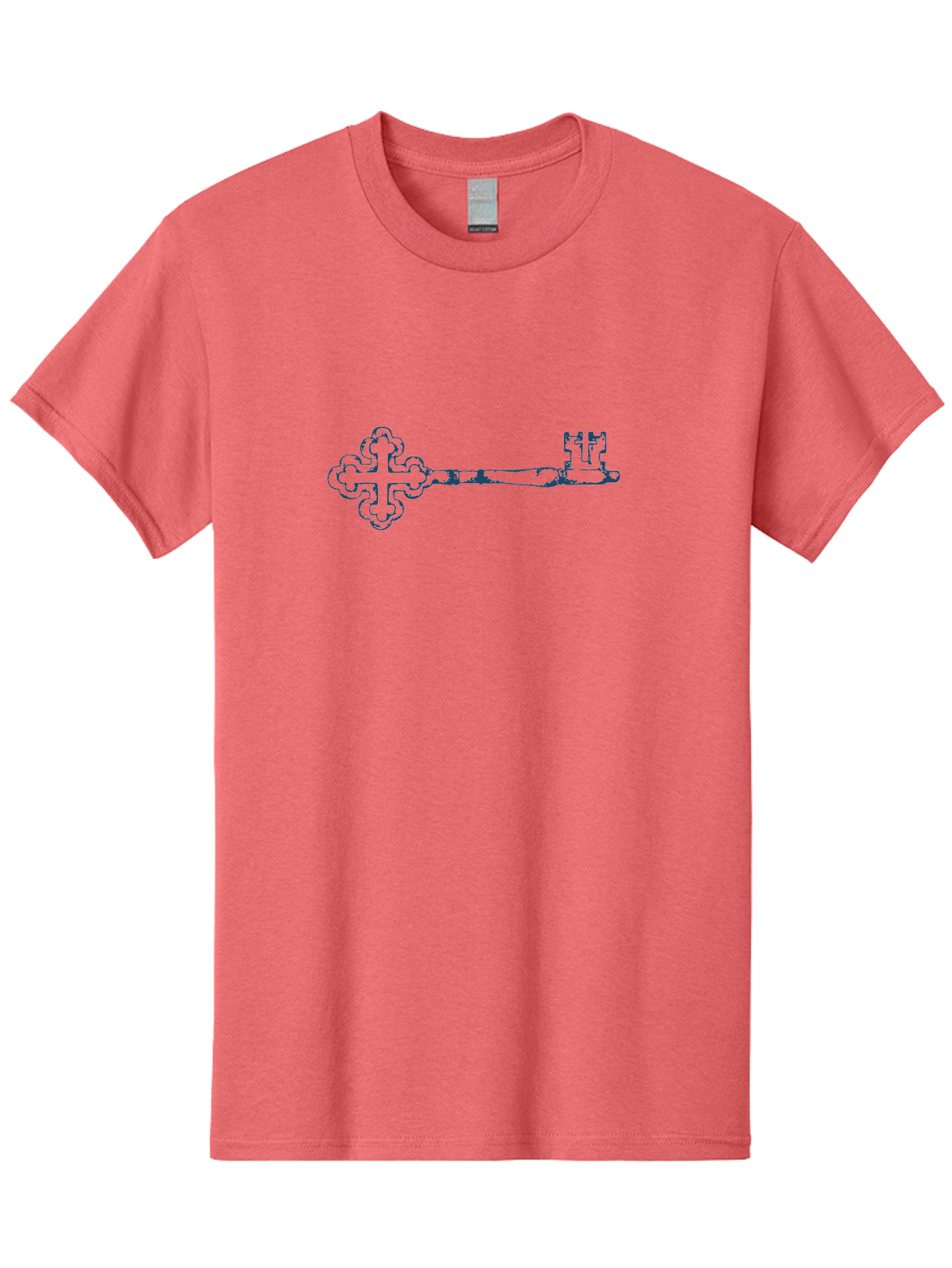 Key Men'S Graphic Tee, 100% Cotton, Comfortable Casual Summer Wear, Machine Washable, Skeleton Key, Ornate Key Design, Retro Key Style, Decorative Key, Old-Fashioned Lock, Antique Key, Vintage Key, Door Key Aae431 9