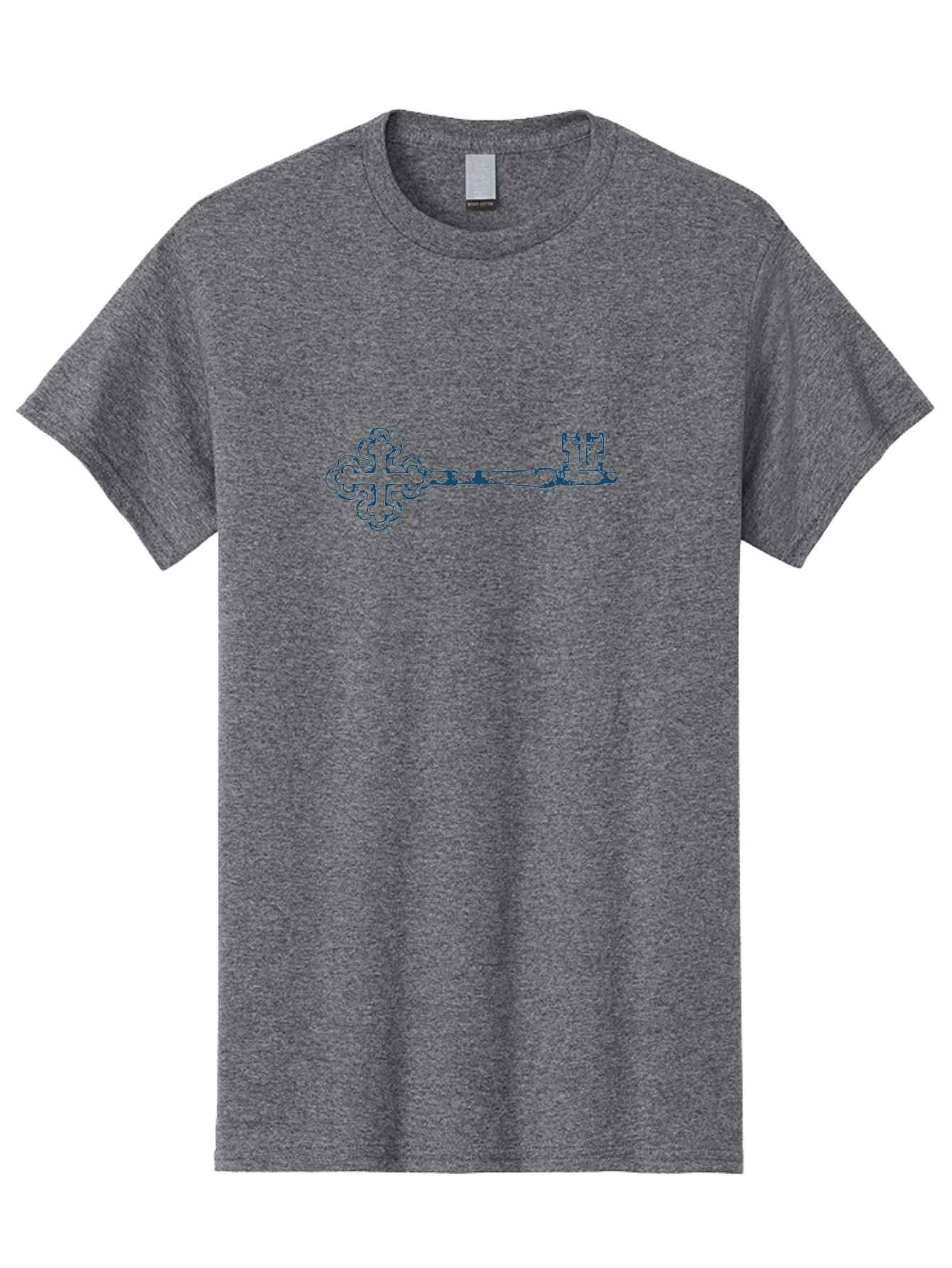 Key Men'S Graphic Tee, 100% Cotton, Comfortable Casual Summer Wear, Machine Washable, Skeleton Key, Ornate Key Design, Retro Key Style, Decorative Key, Old-Fashioned Lock, Antique Key, Vintage Key, Door Key Aae431 15