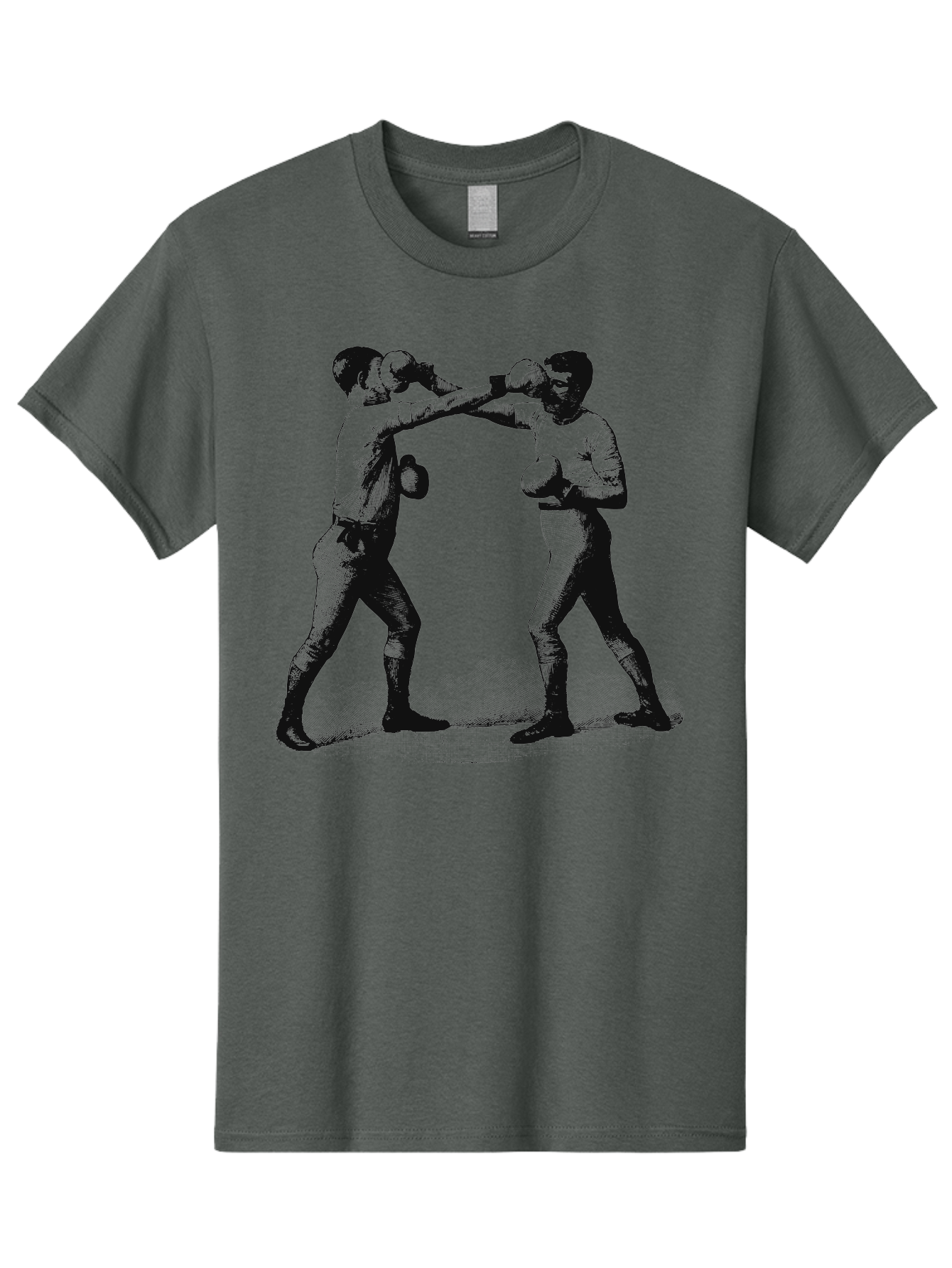 Knockline Men'S Graphic Tee, 100% Cotton, Comfortable Casual Summer Wear, Machine Washable, Boxing Fighters, Fighting Stance, Boxing Gloves, Martial Arts, Combat Sports, Boxing Techniques, Boxing Ring, Pugilism, Fighter'S Pose, Boxing Action Aae436 25