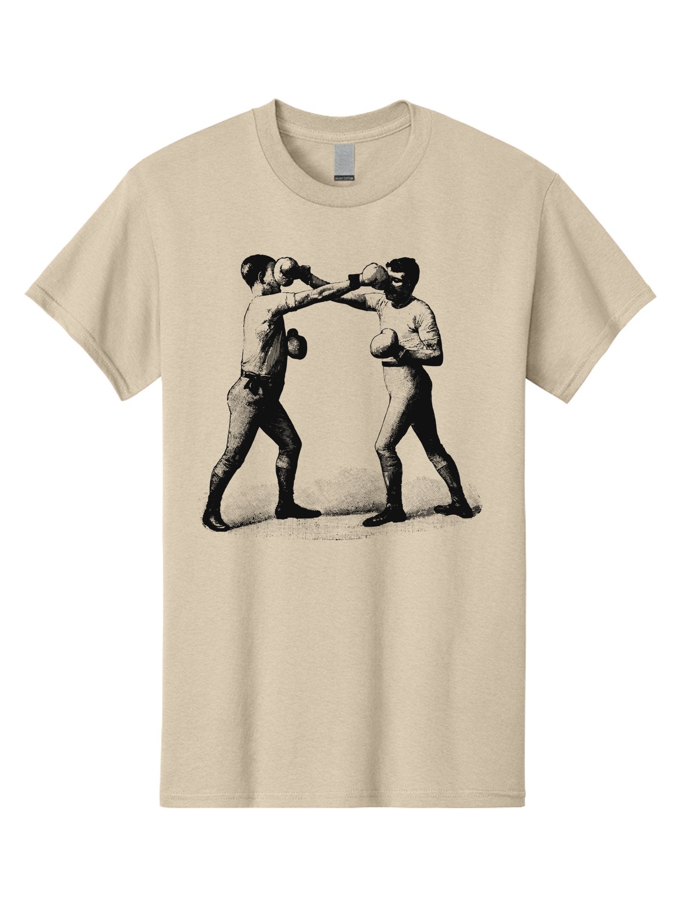 Knockline Men'S Graphic Tee, 100% Cotton, Comfortable Casual Summer Wear, Machine Washable, Boxing Fighters, Fighting Stance, Boxing Gloves, Martial Arts, Combat Sports, Boxing Techniques, Boxing Ring, Pugilism, Fighter'S Pose, Boxing Action Aae436 5