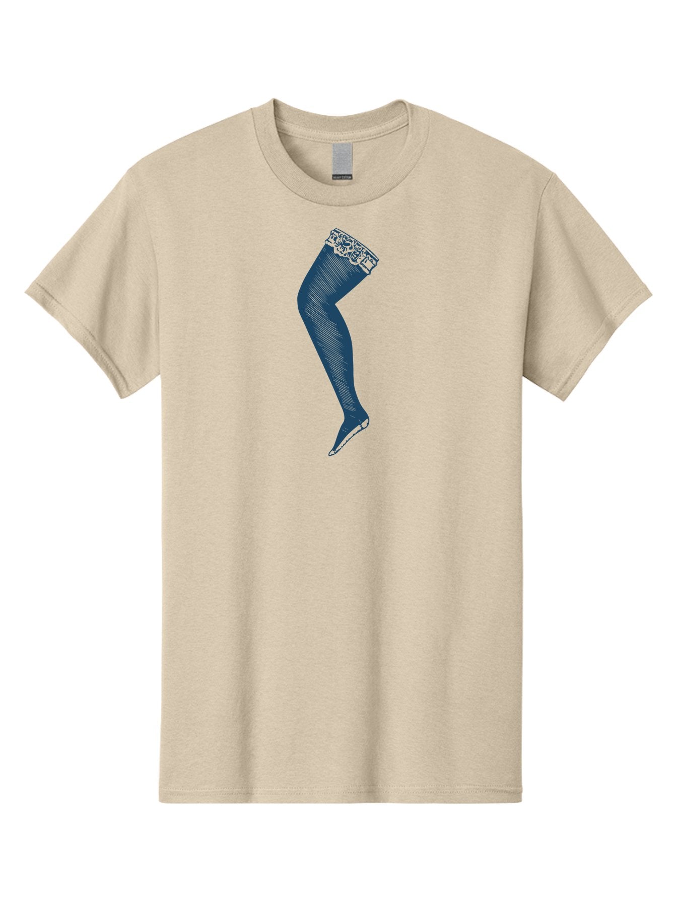 Lace Top Stocking Men'S Graphic Tee, 100% Cotton, Comfortable Casual Summer Wear, Machine Washable, Female Legs, Stockings, Pantyhose, Legwear, Fashion Accessories, Hosiery, Women'S Clothing, Elegant Legs Aae440 4